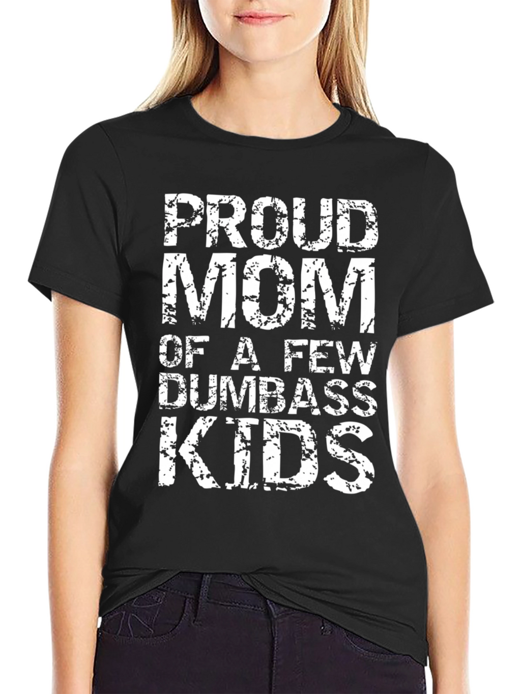 Proud Mom Funny Graphic T-Shirt