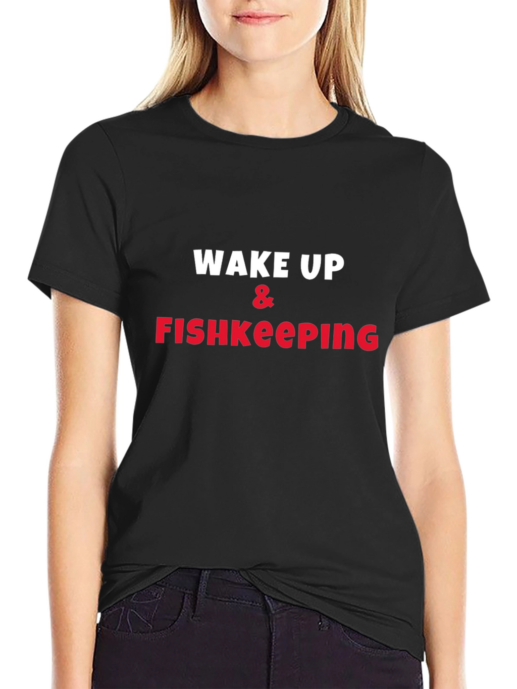 Wake Up & Fishkeeping Graphic Tee