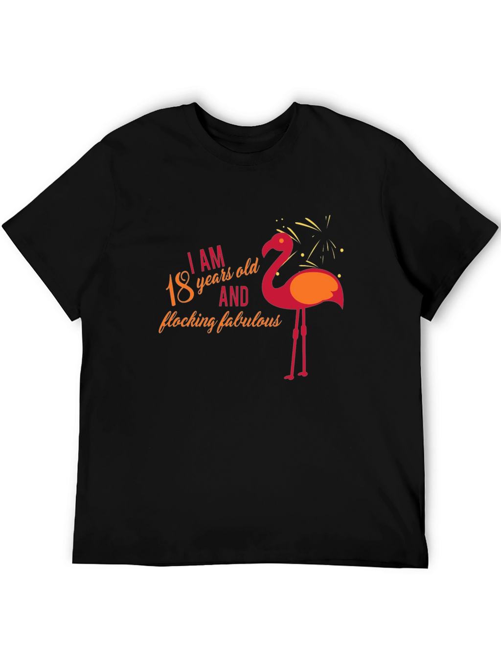 18th Birthday Flamingo T-Shirt