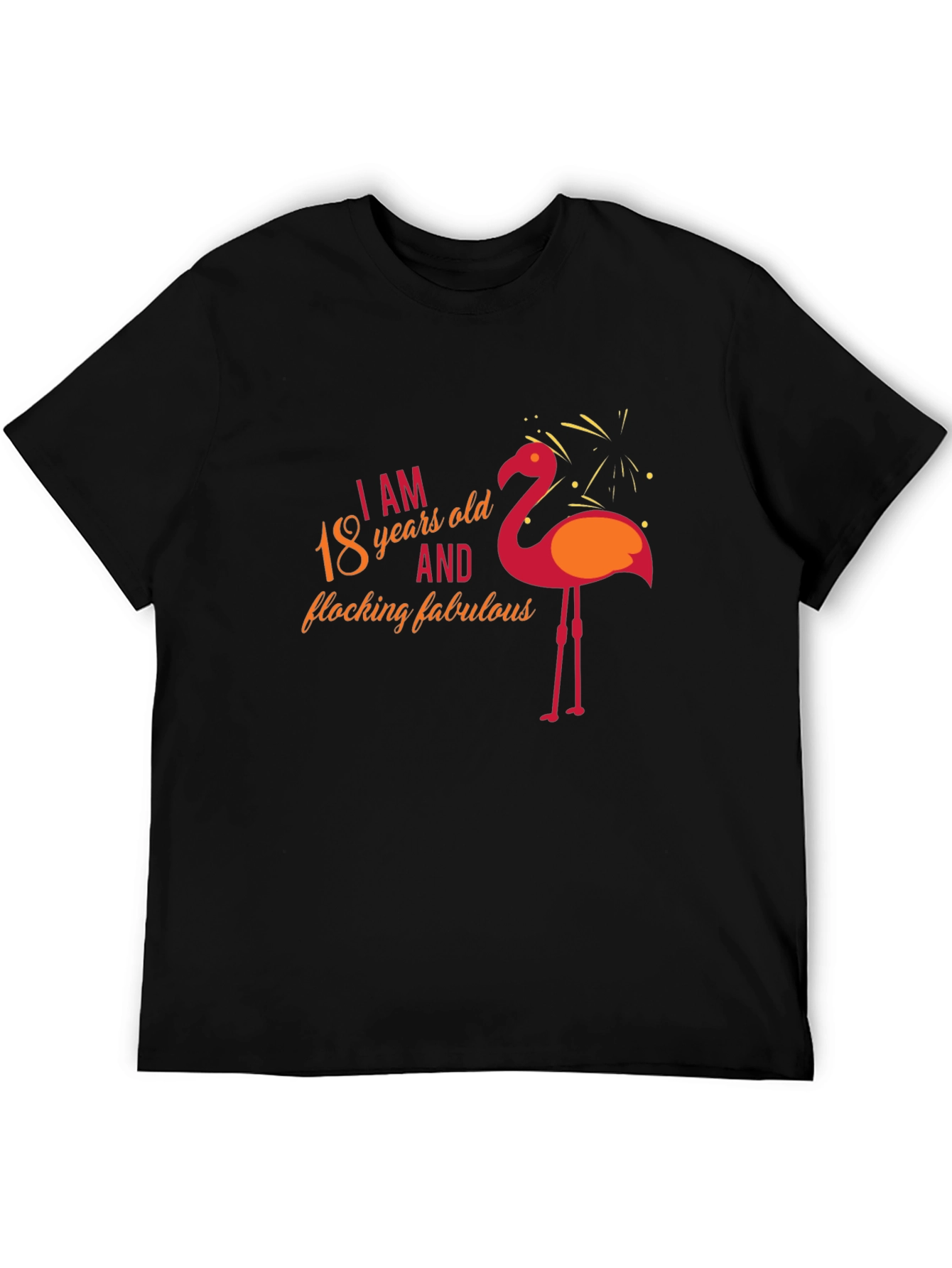 18th Birthday Flamingo T-Shirt