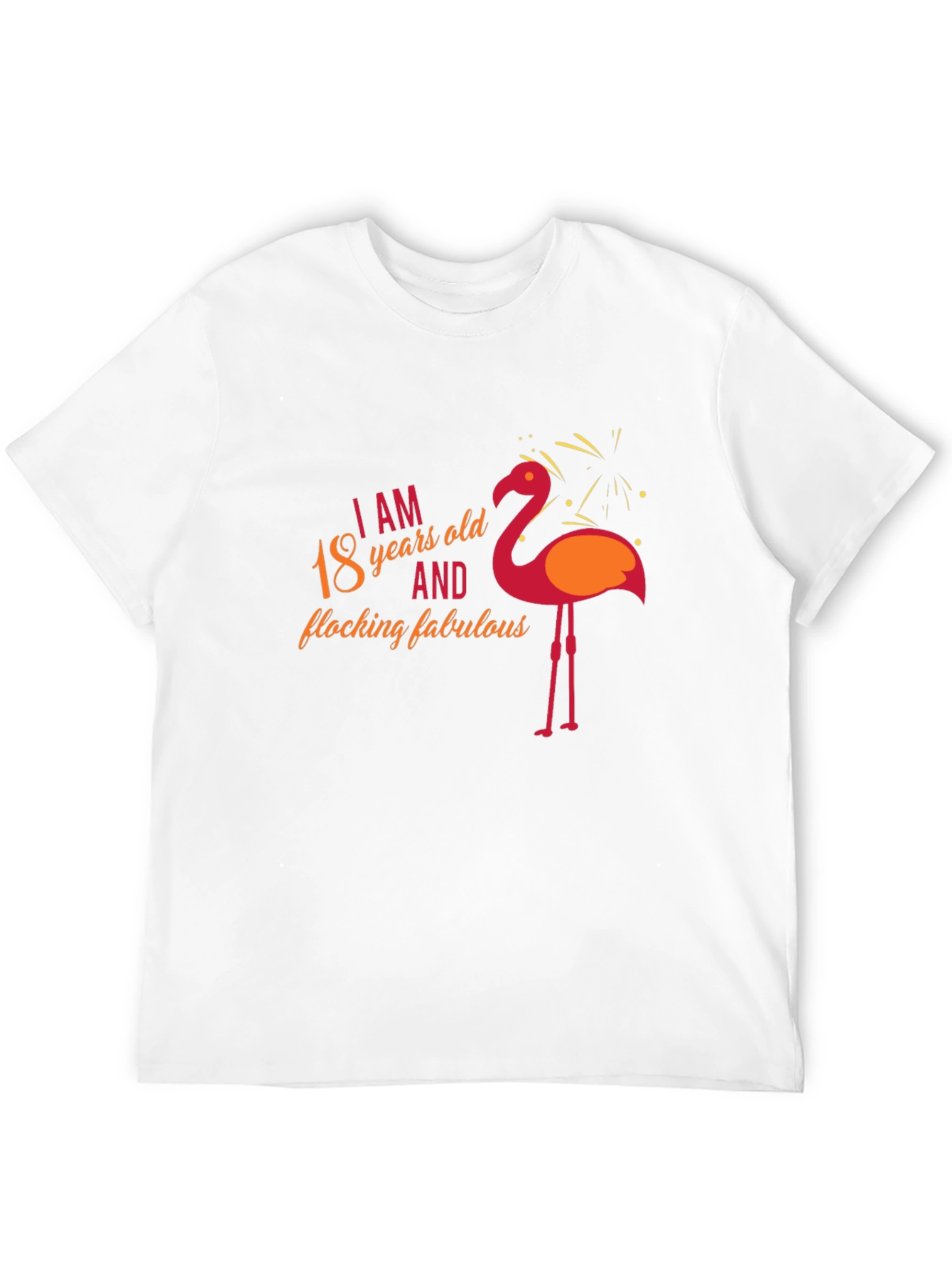 18th Birthday Flamingo T-Shirt