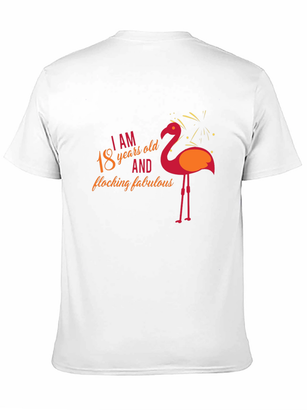 18th Birthday Flamingo T-Shirt