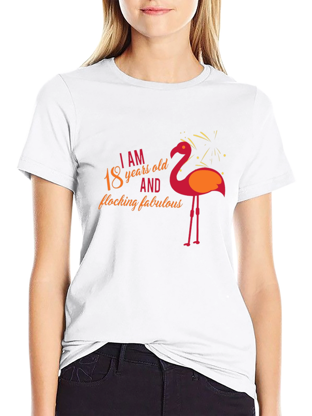 18th Birthday Flamingo T-Shirt