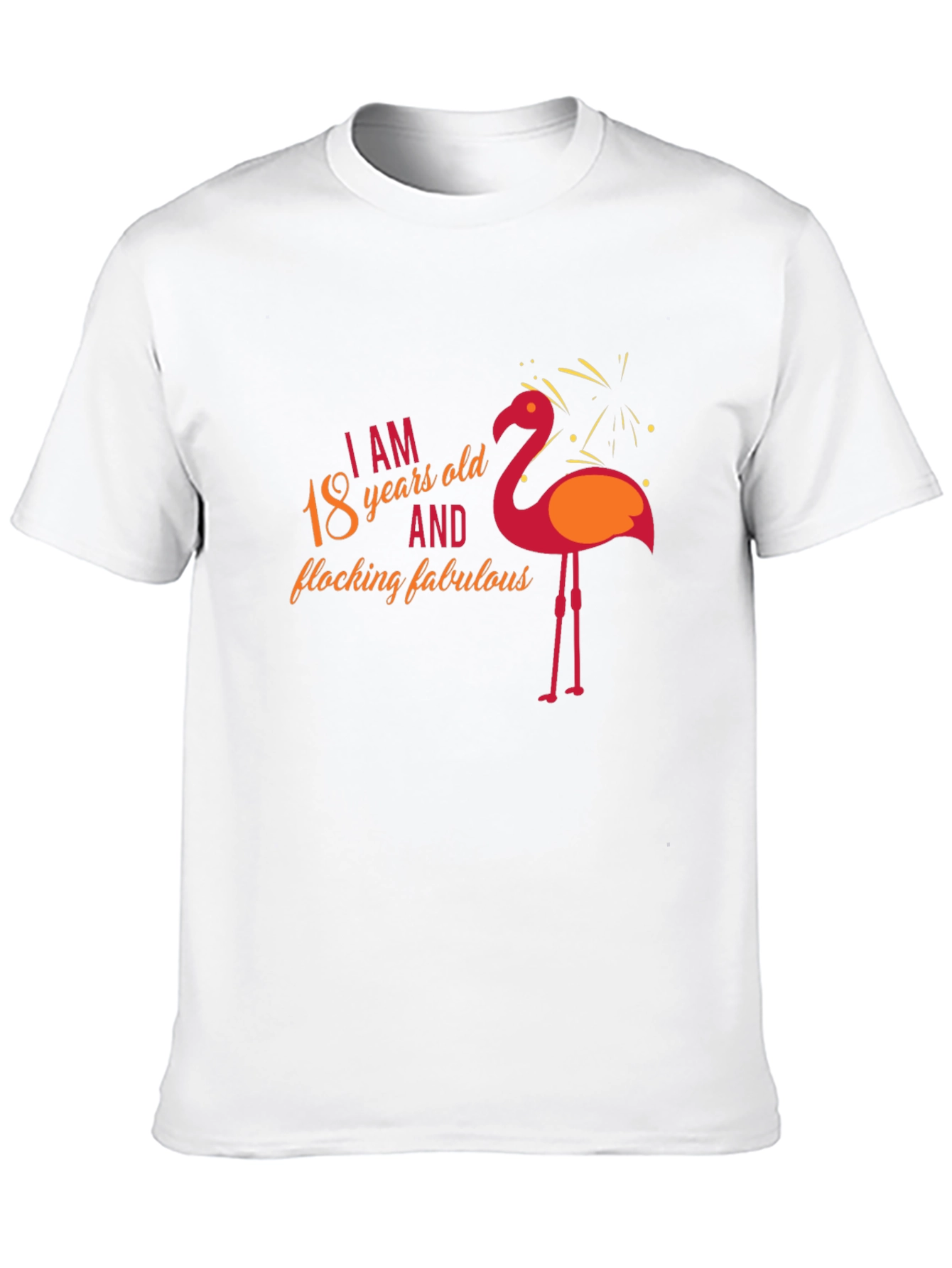 18th Birthday Flamingo T-Shirt