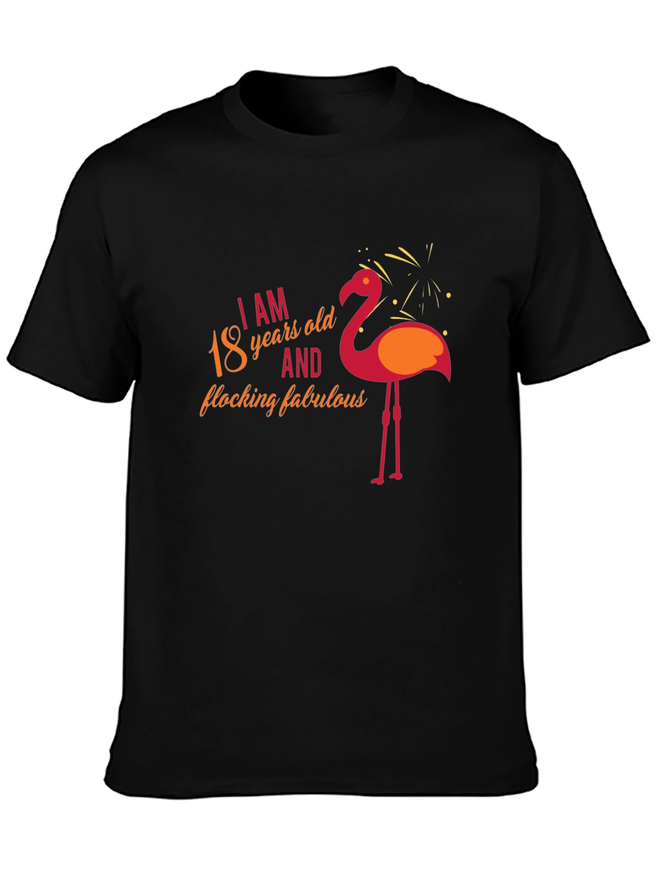 18th Birthday Flamingo T-Shirt
