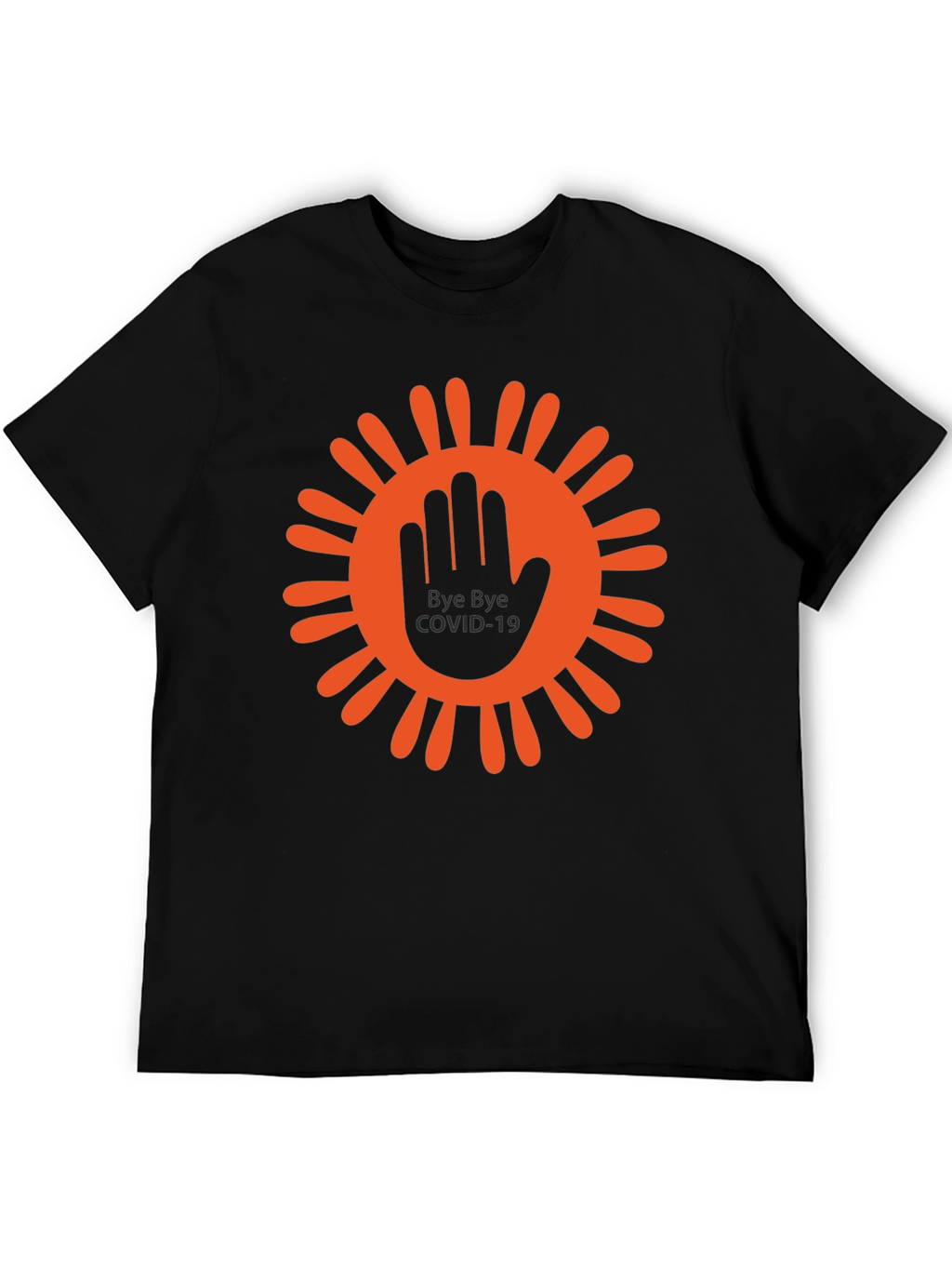 Bye Bye COVID-19 T-Shirt Black