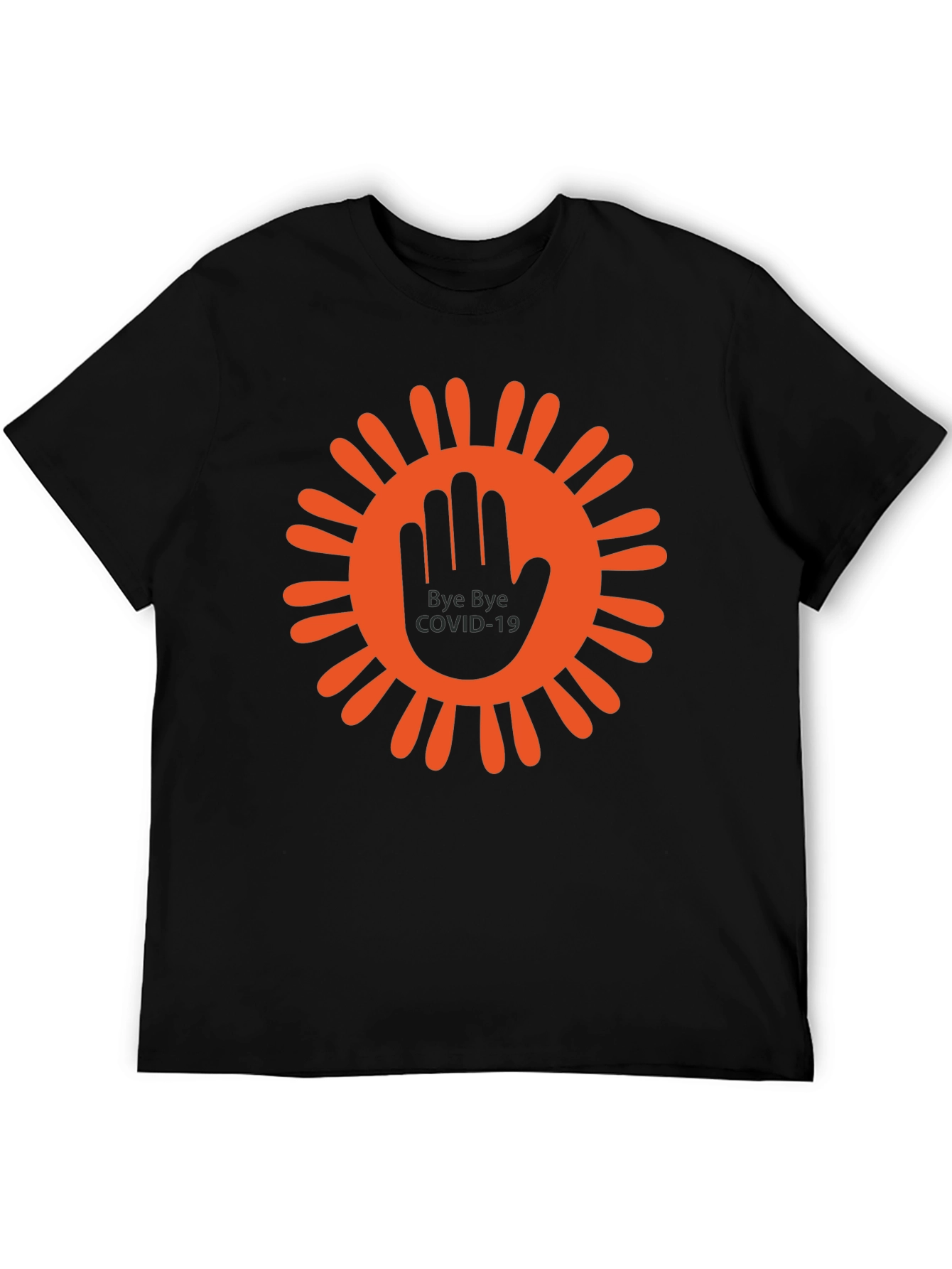 Bye Bye COVID-19 T-Shirt Black