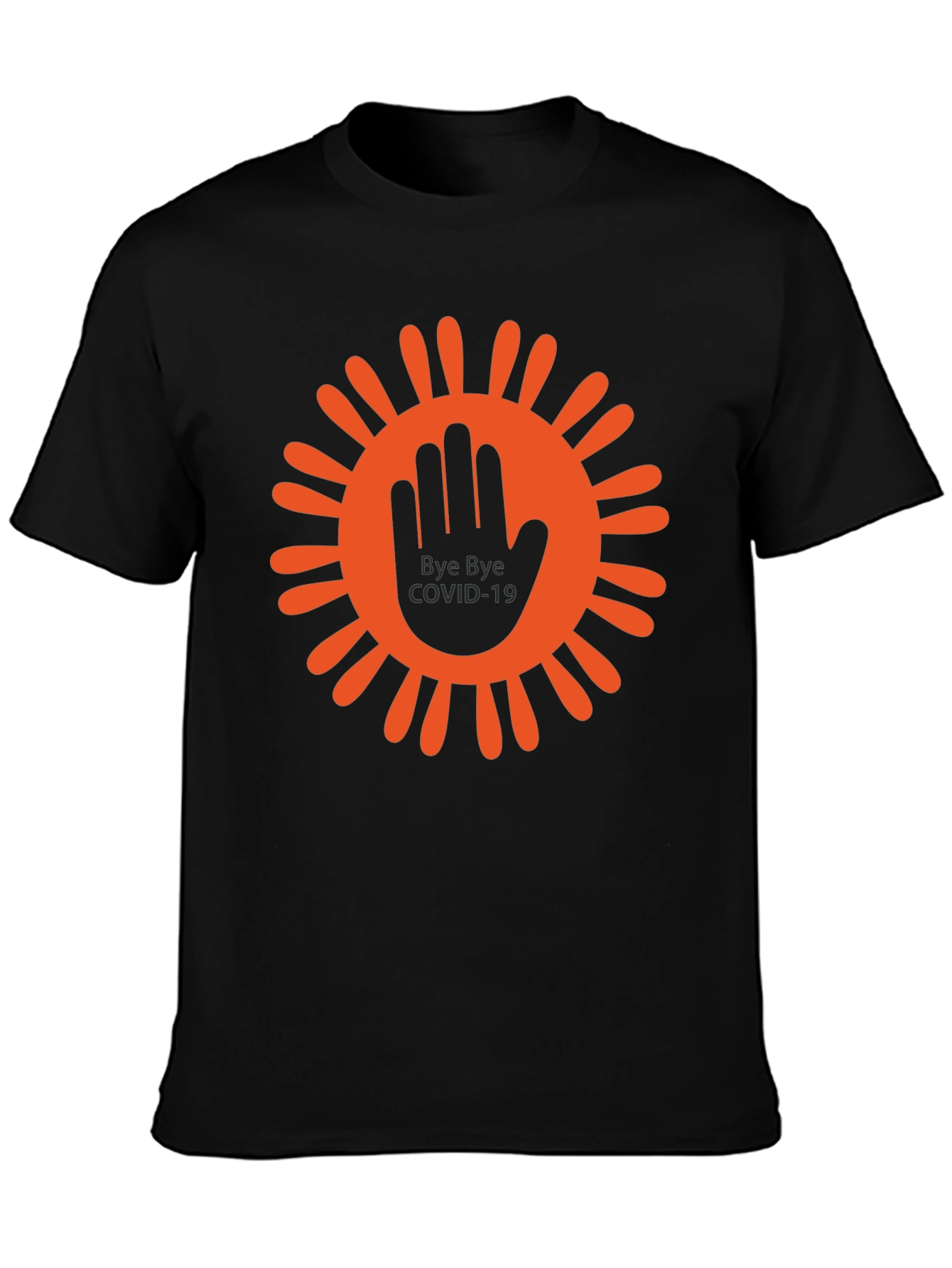 Bye Bye COVID-19 T-Shirt Black