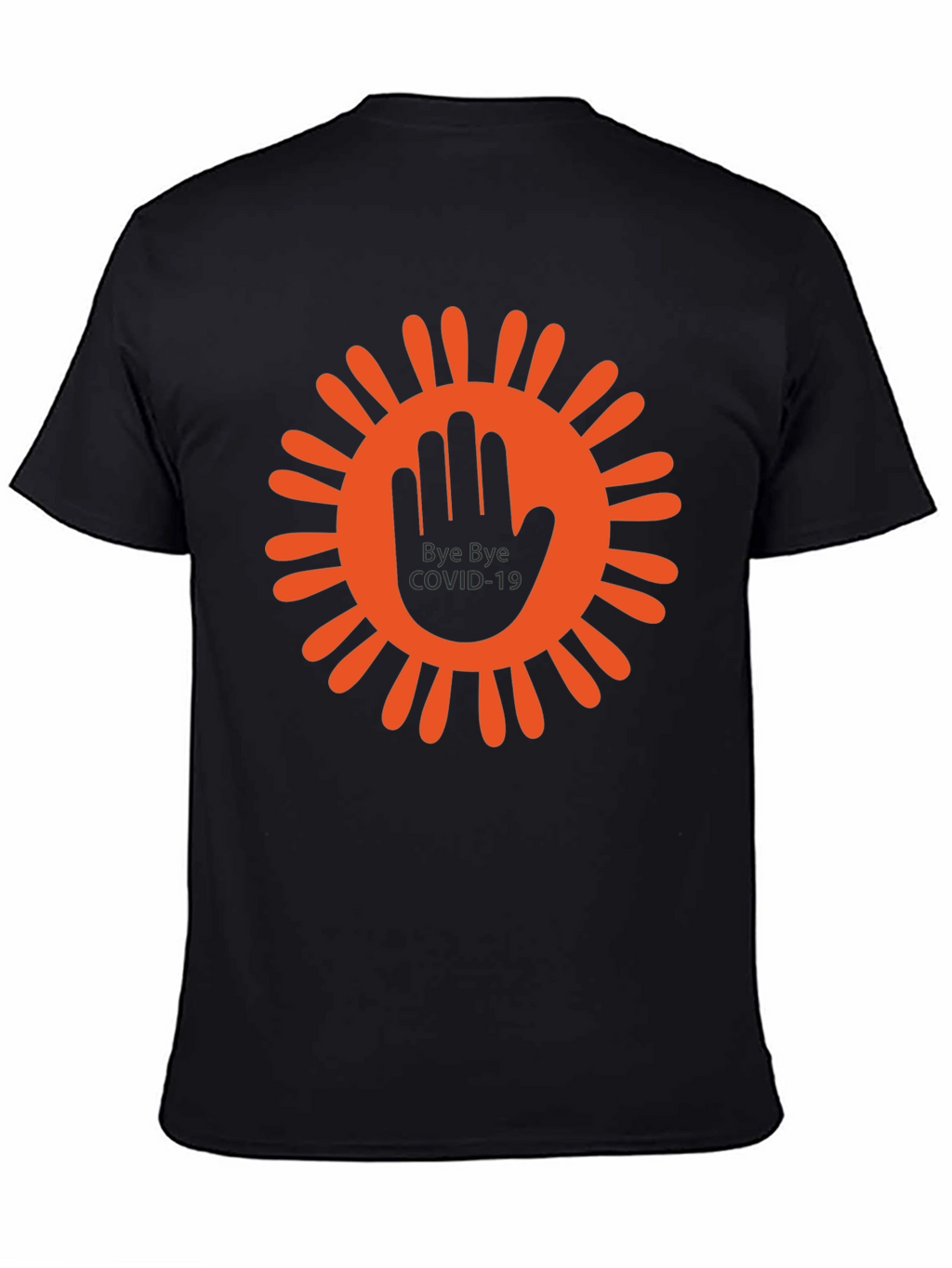 Bye Bye COVID-19 T-Shirt Black
