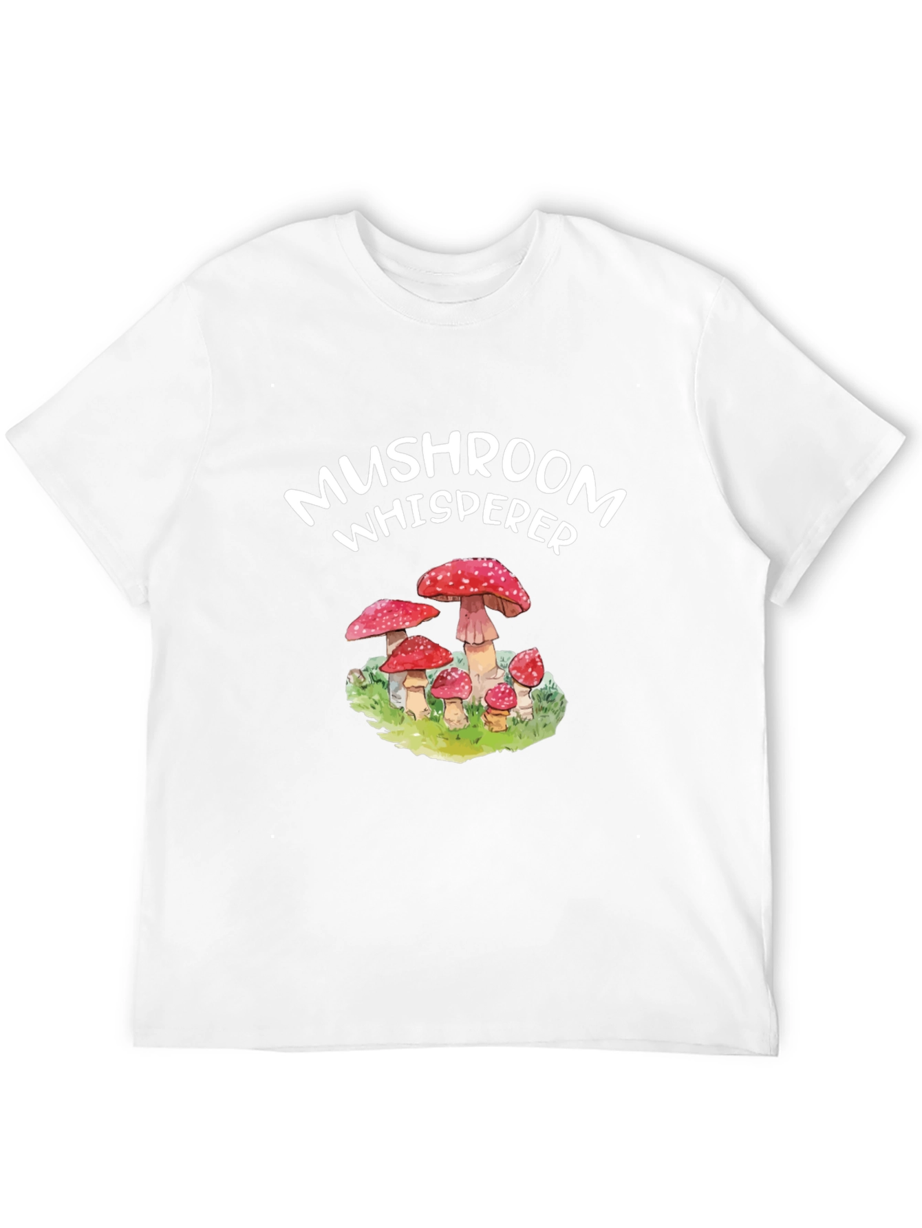 Mushroom Whisperer Graphic Tee - Fun Nature Lover Shirt