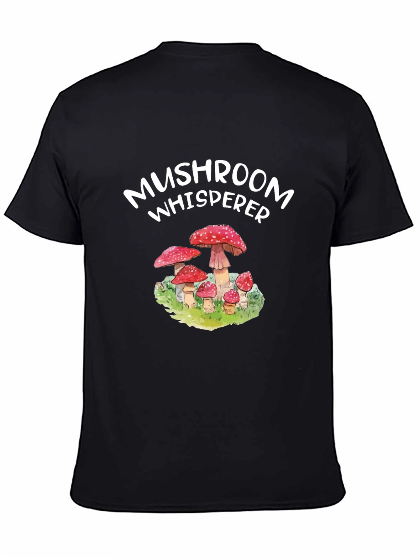 Mushroom Whisperer Graphic Tee - Fun Nature Lover Shirt