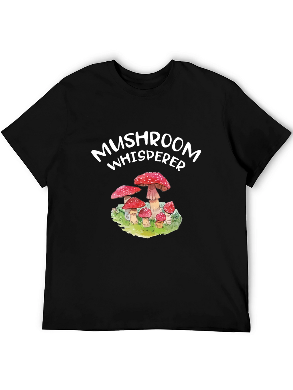 Mushroom Whisperer Graphic Tee - Fun Nature Lover Shirt