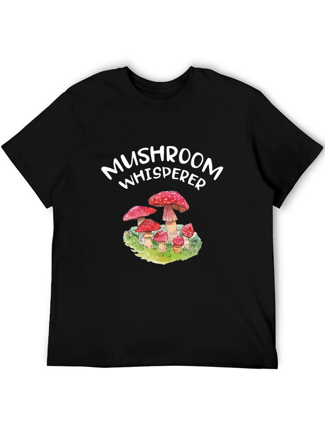 Mushroom Whisperer Graphic Tee - Fun Nature Lover Shirt