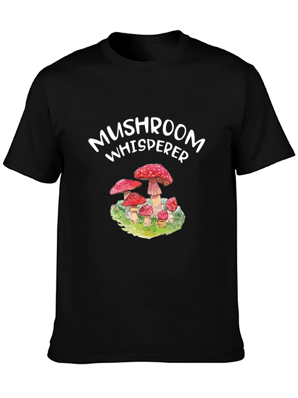 Mushroom Whisperer Graphic Tee - Fun Nature Lover Shirt