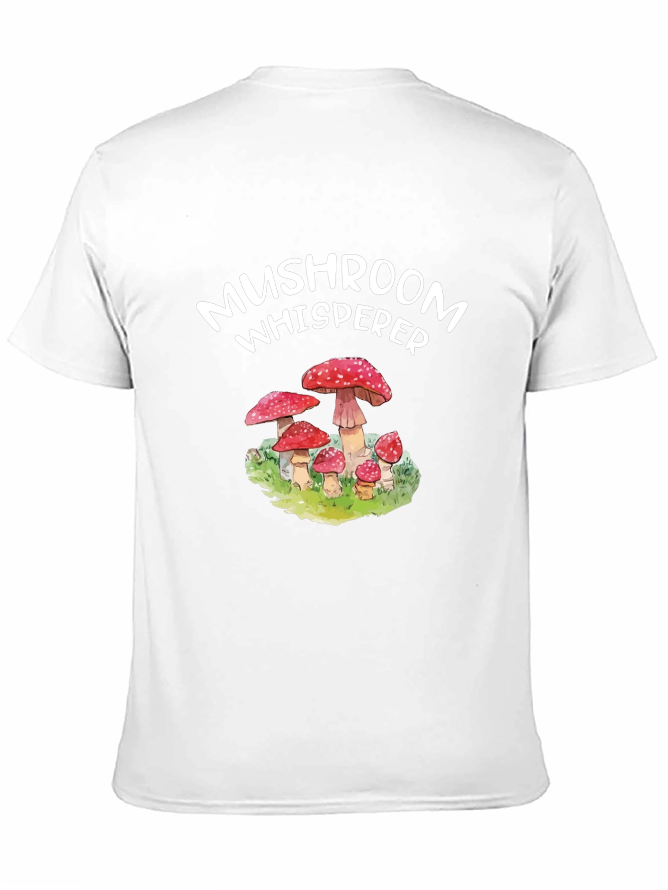Mushroom Whisperer Graphic Tee - Fun Nature Lover Shirt