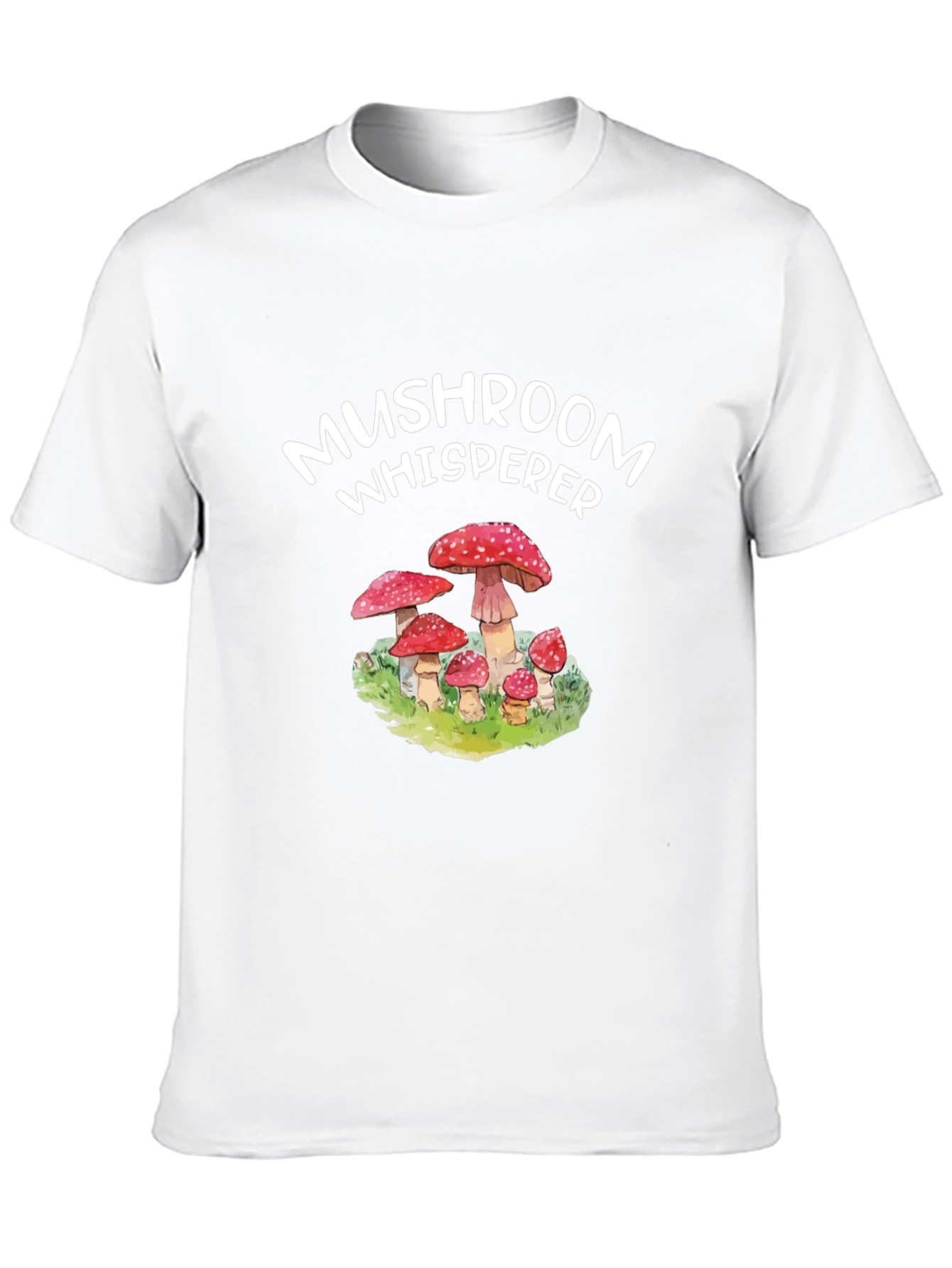 Mushroom Whisperer Graphic Tee - Fun Nature Lover Shirt
