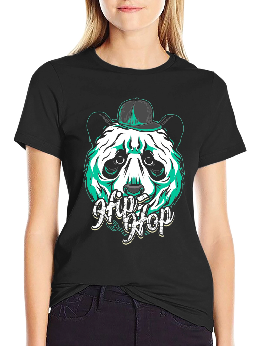 Hip Hop Panda Graphic Tee