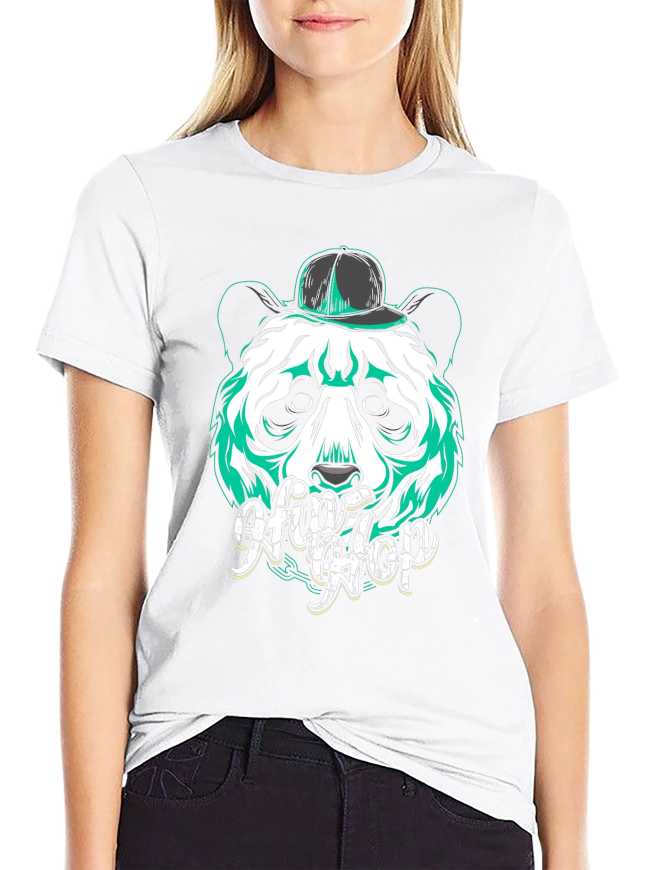 Hip Hop Panda Graphic Tee