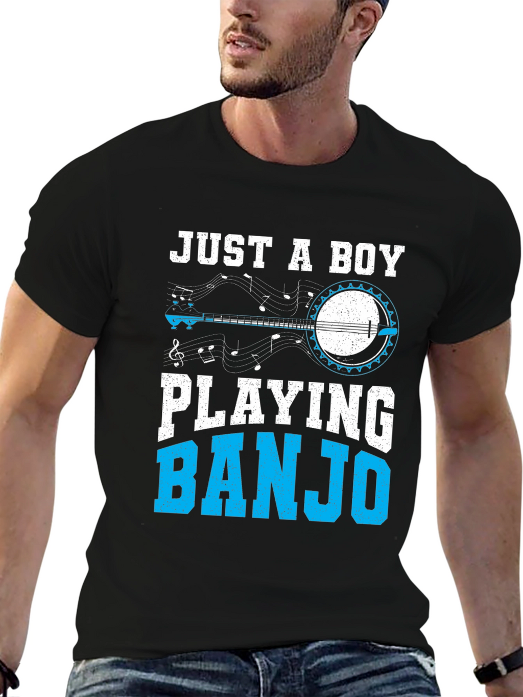 Just a Boy Playing Banjo T-Shirt