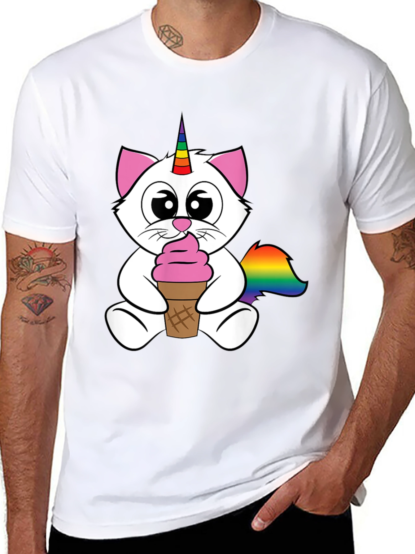 Unicat Ice Cream T-Shirt