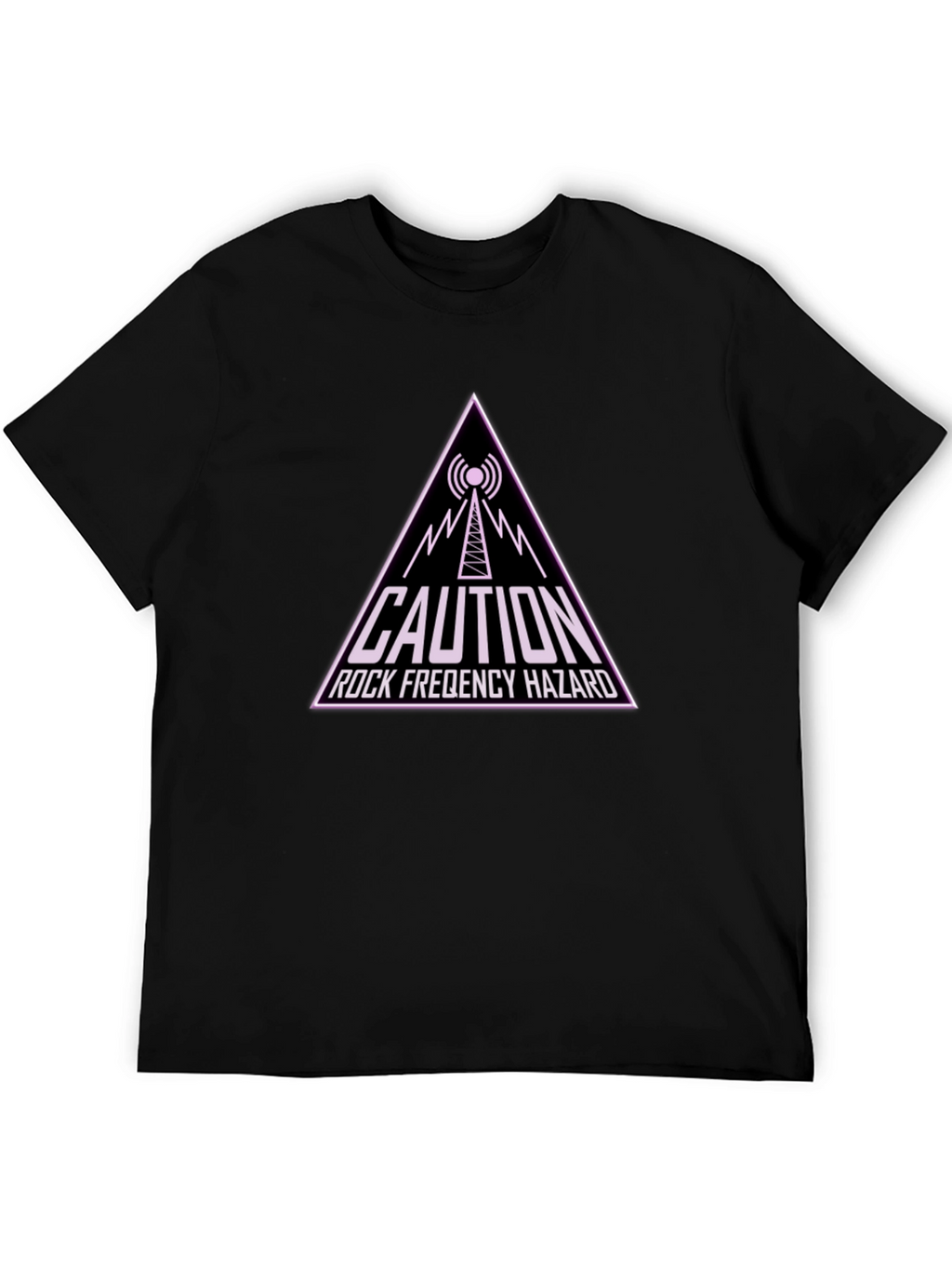 Caution Rock Frequency Hazard T-Shirt