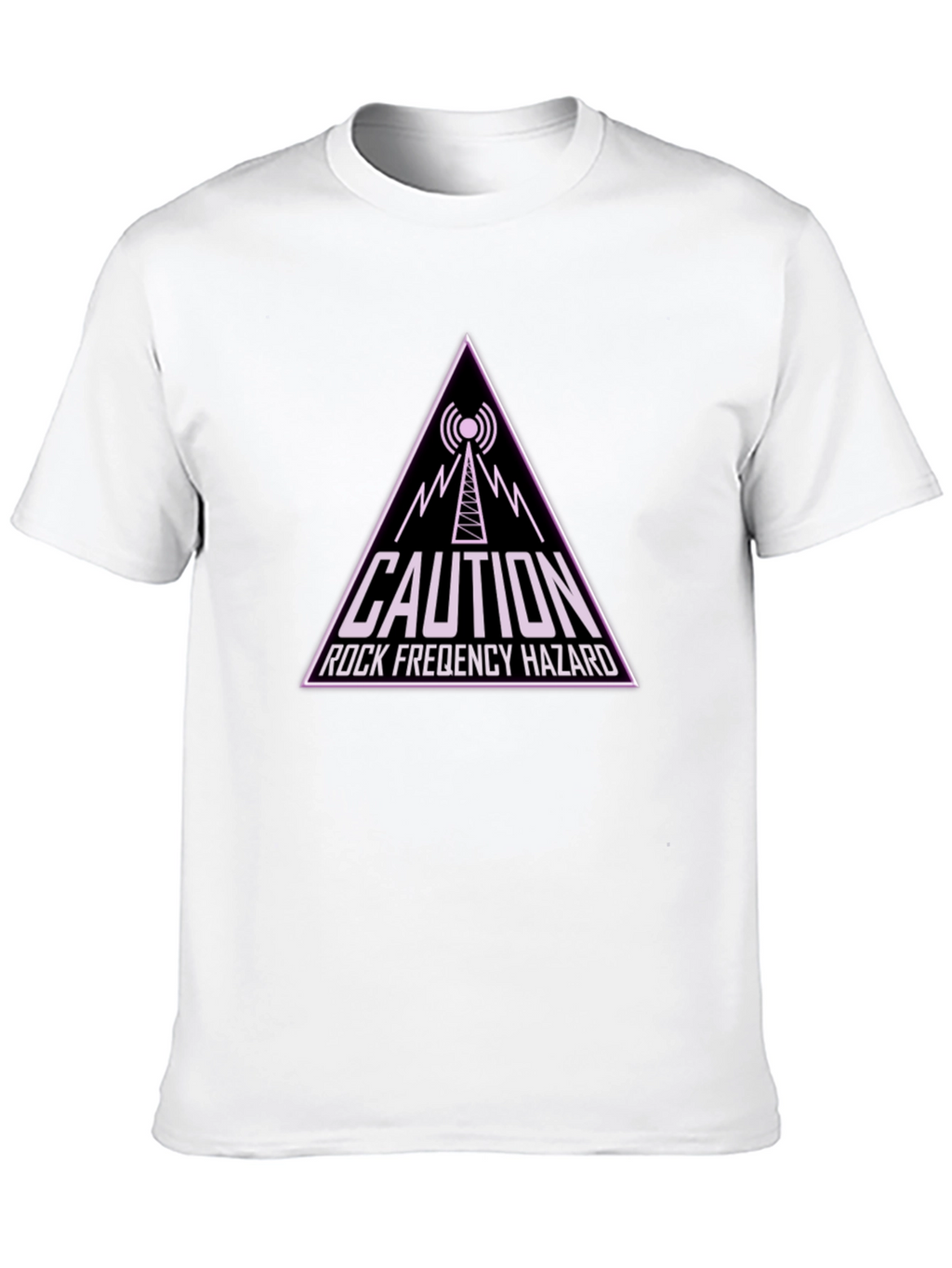 Caution Rock Frequency Hazard T-Shirt