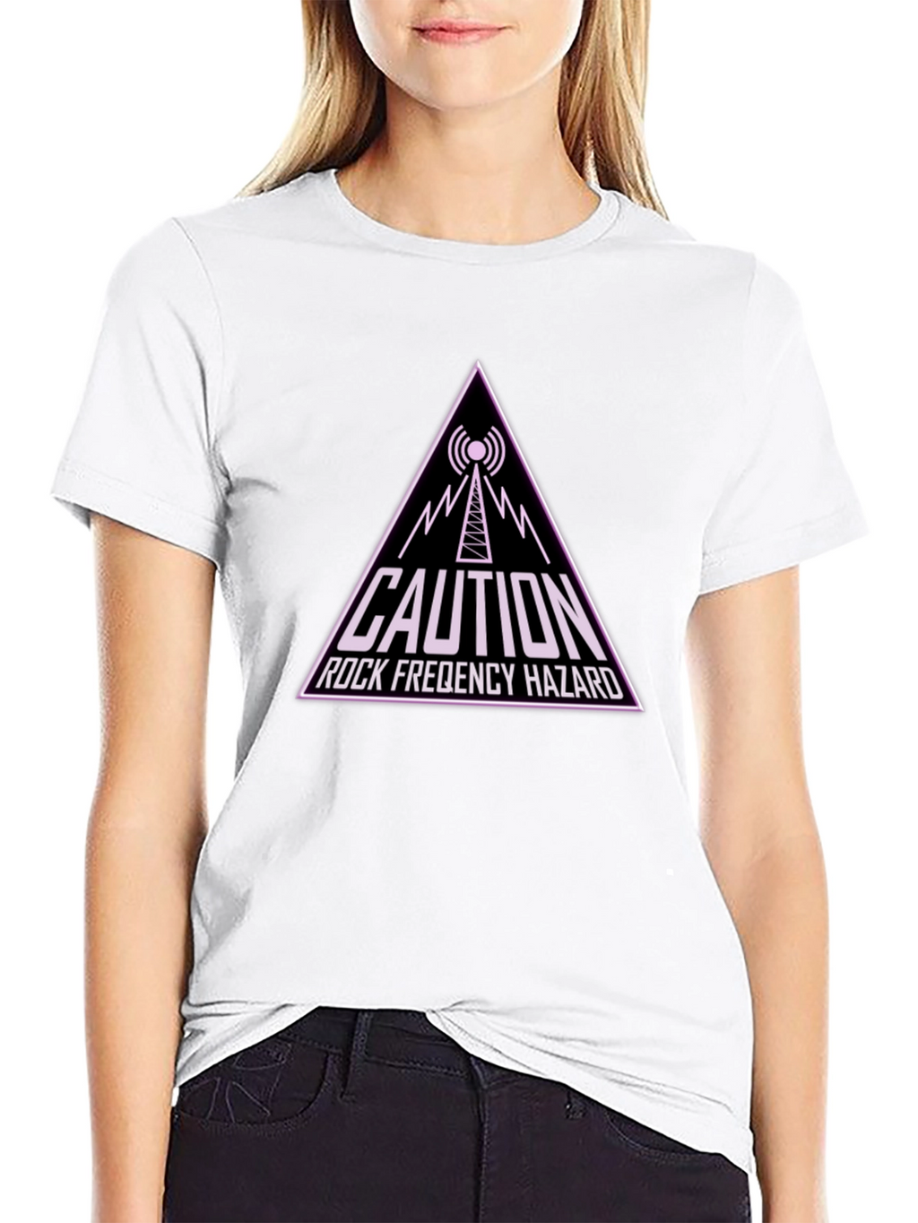 Caution Rock Frequency Hazard T-Shirt