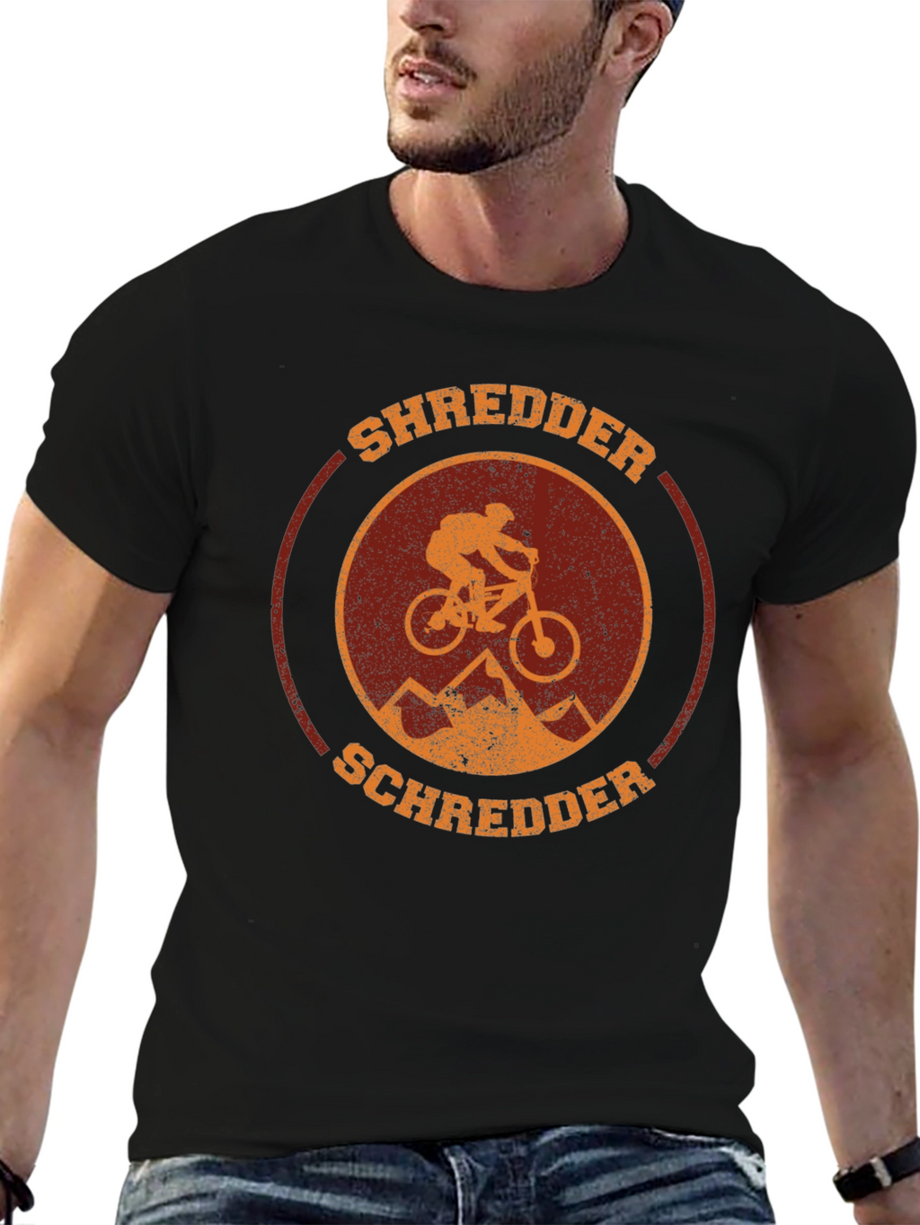 Mountain Bike Shredder Graphic Tee
