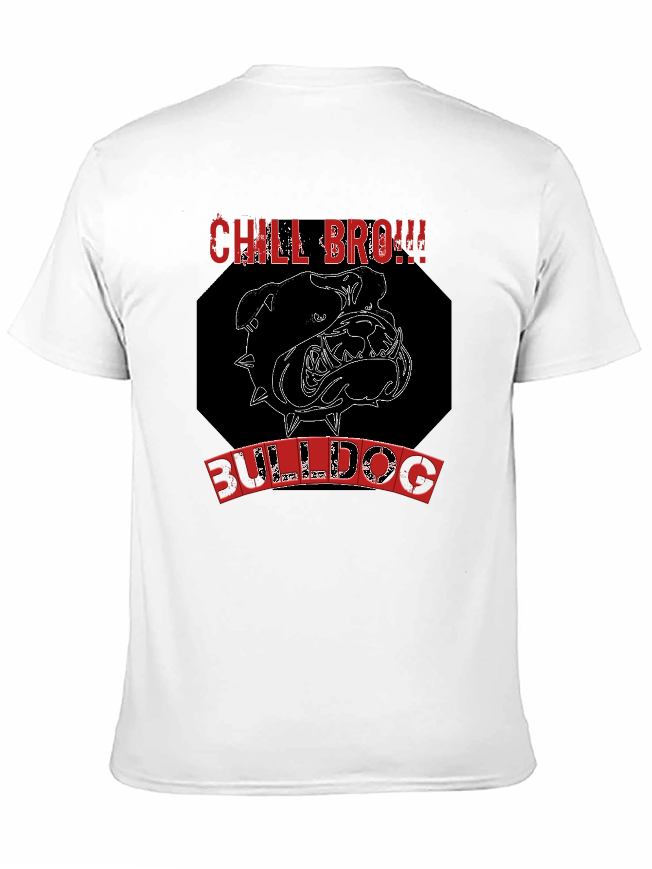 Chill Bro Bulldog Graphic Tee