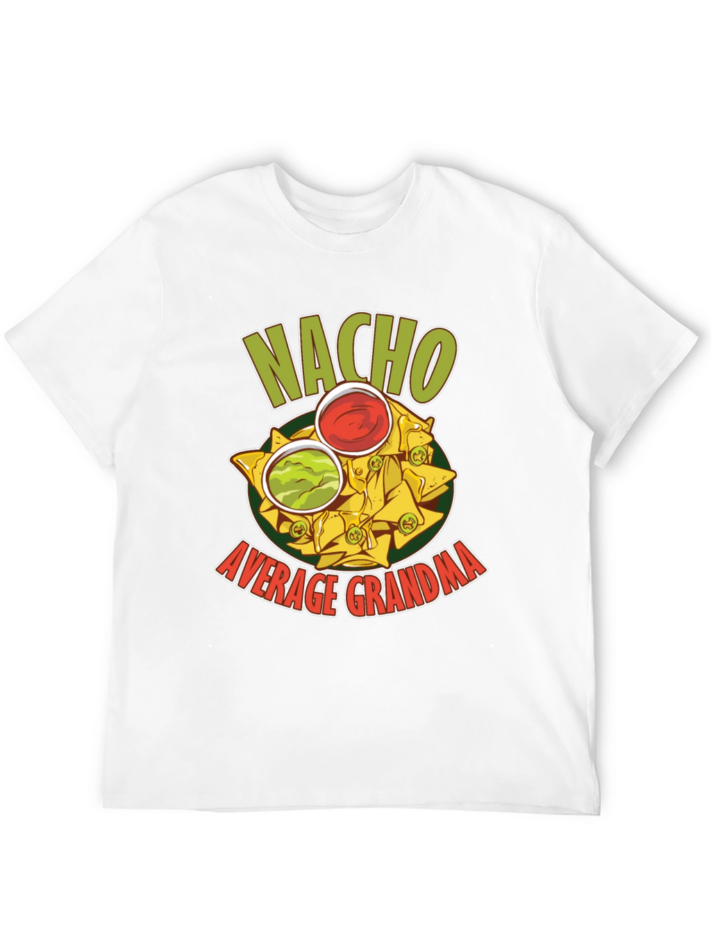 Nacho Average Grandma Graphic T-Shirt