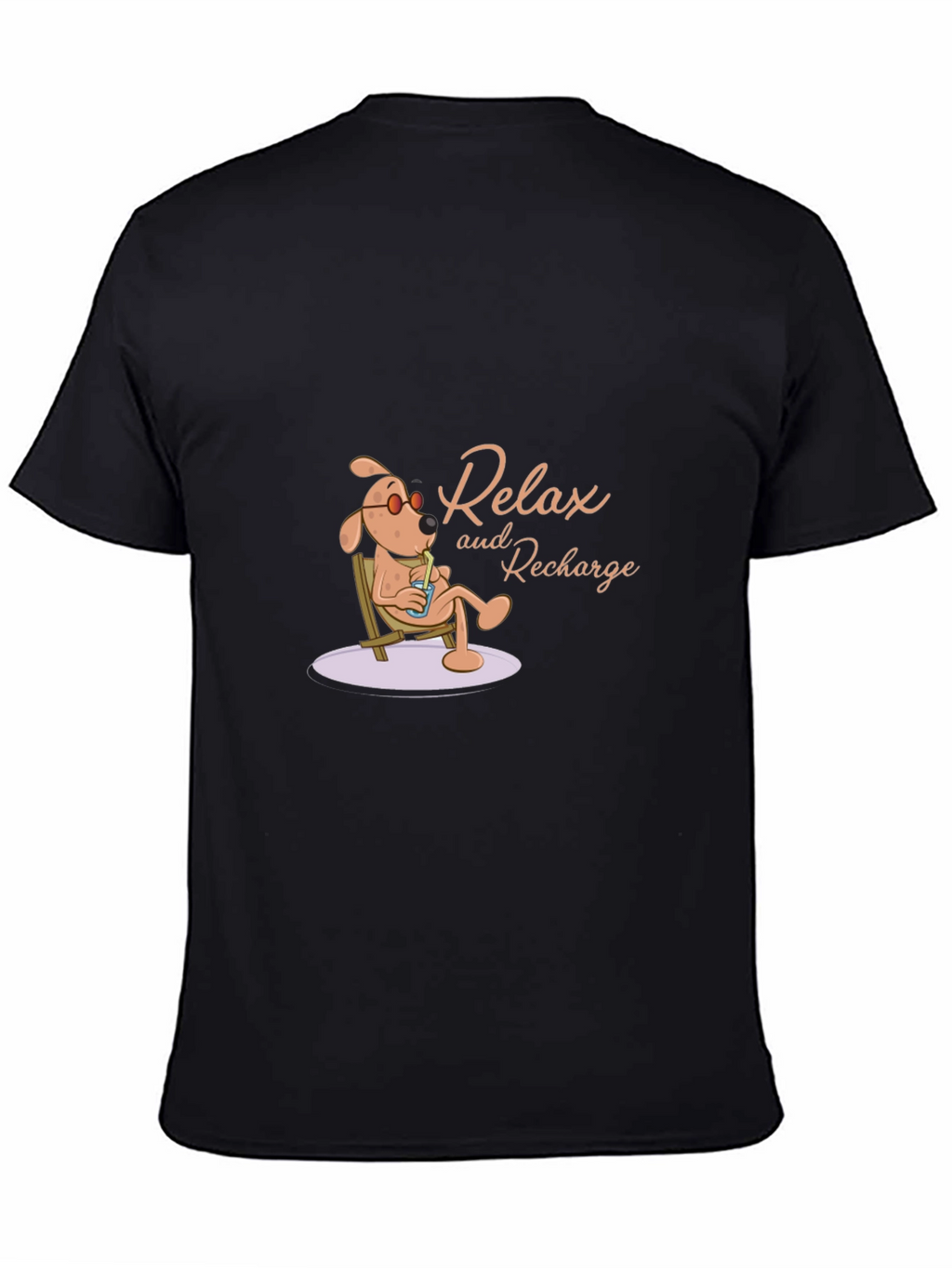 Relax and Recharge Graphic T-Shirt