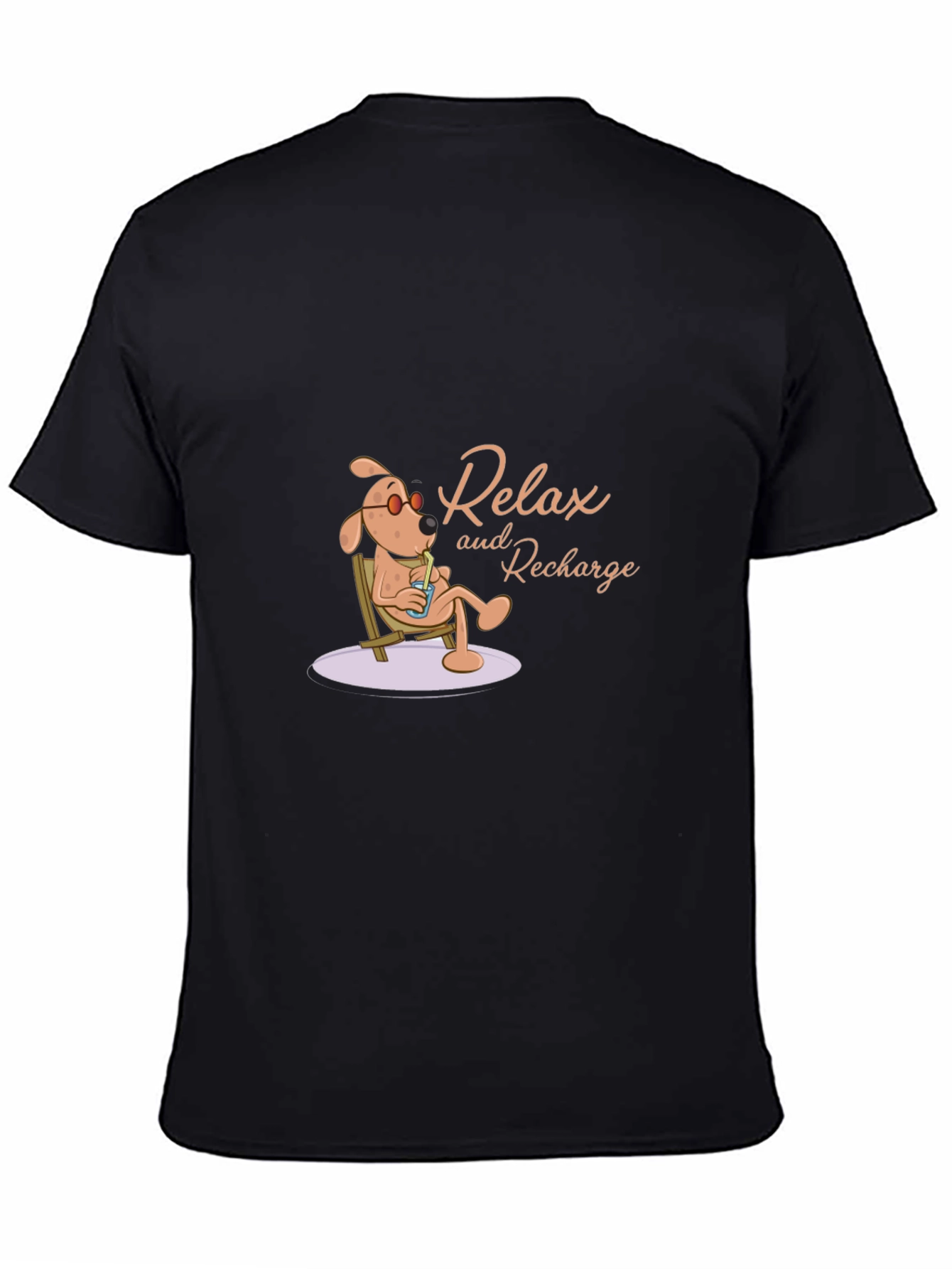 Relax and Recharge Graphic T-Shirt