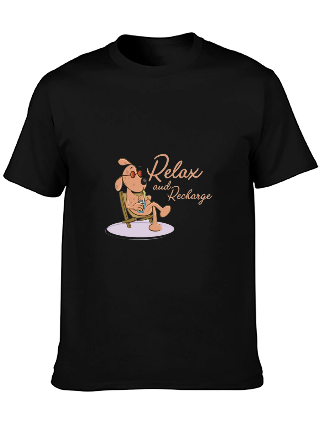 Relax and Recharge Graphic T-Shirt