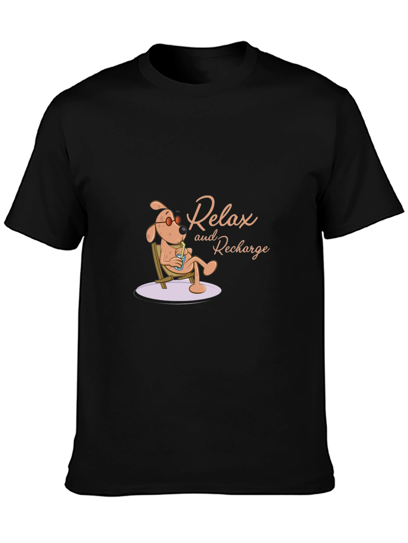 Relax and Recharge Graphic T-Shirt