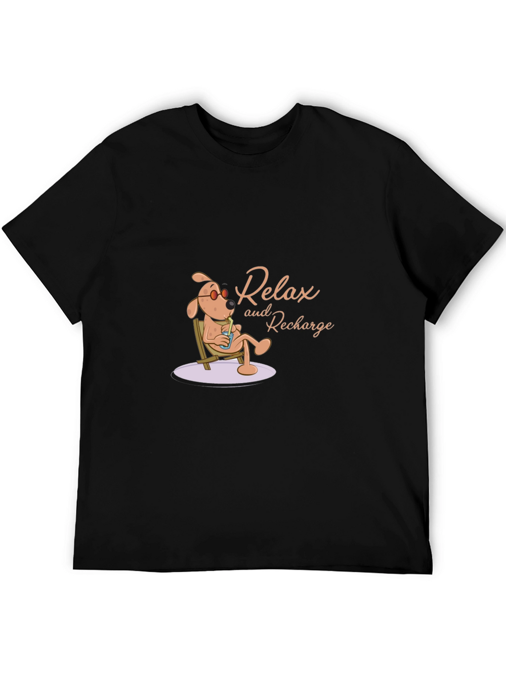 Relax and Recharge Graphic T-Shirt