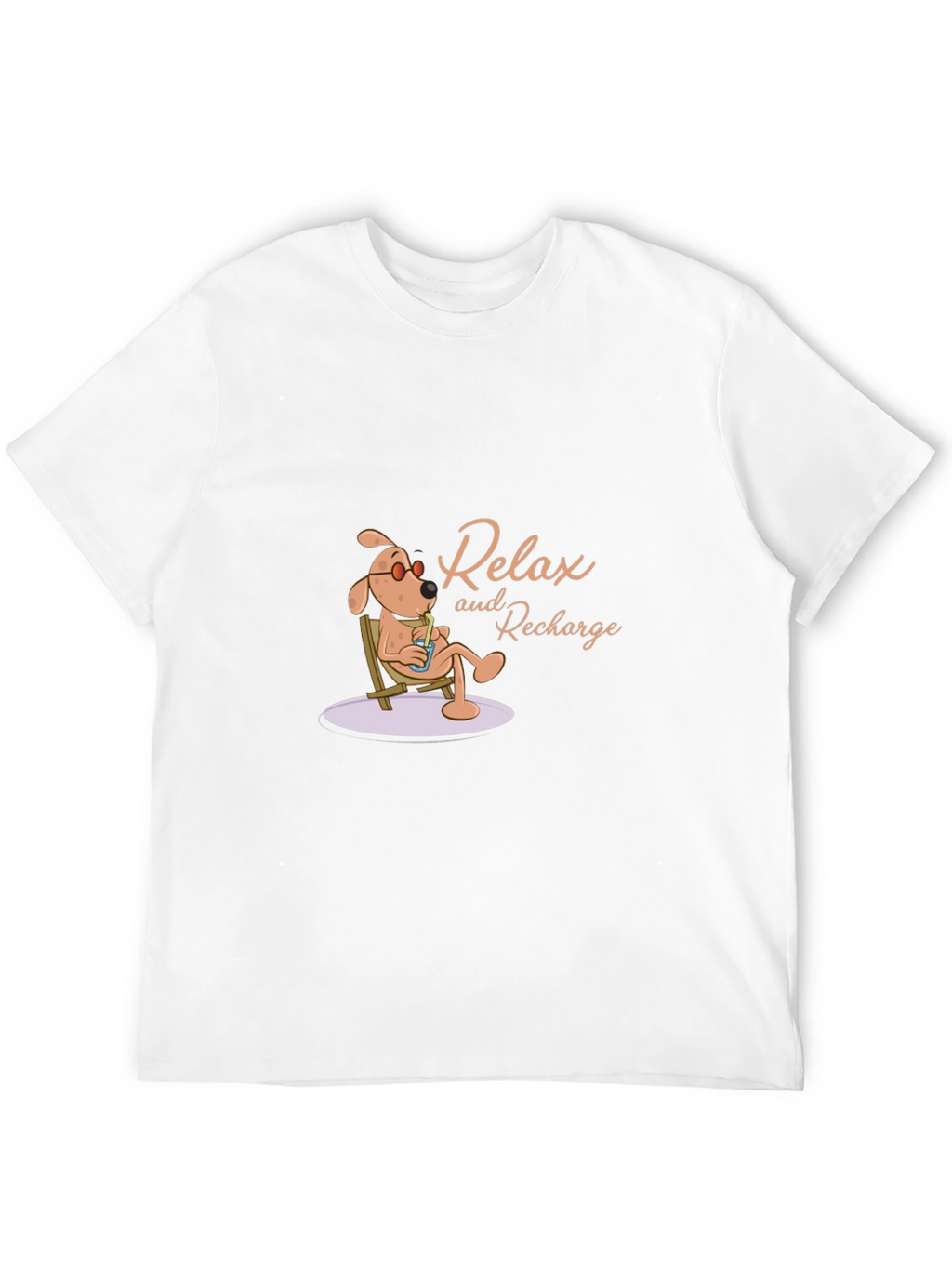 Relax and Recharge Graphic T-Shirt