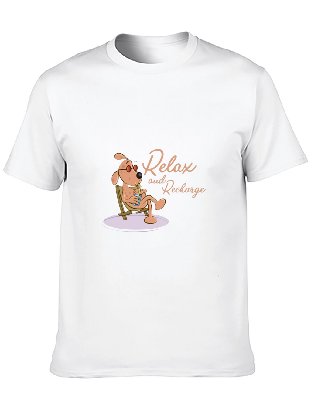 Relax and Recharge Graphic T-Shirt