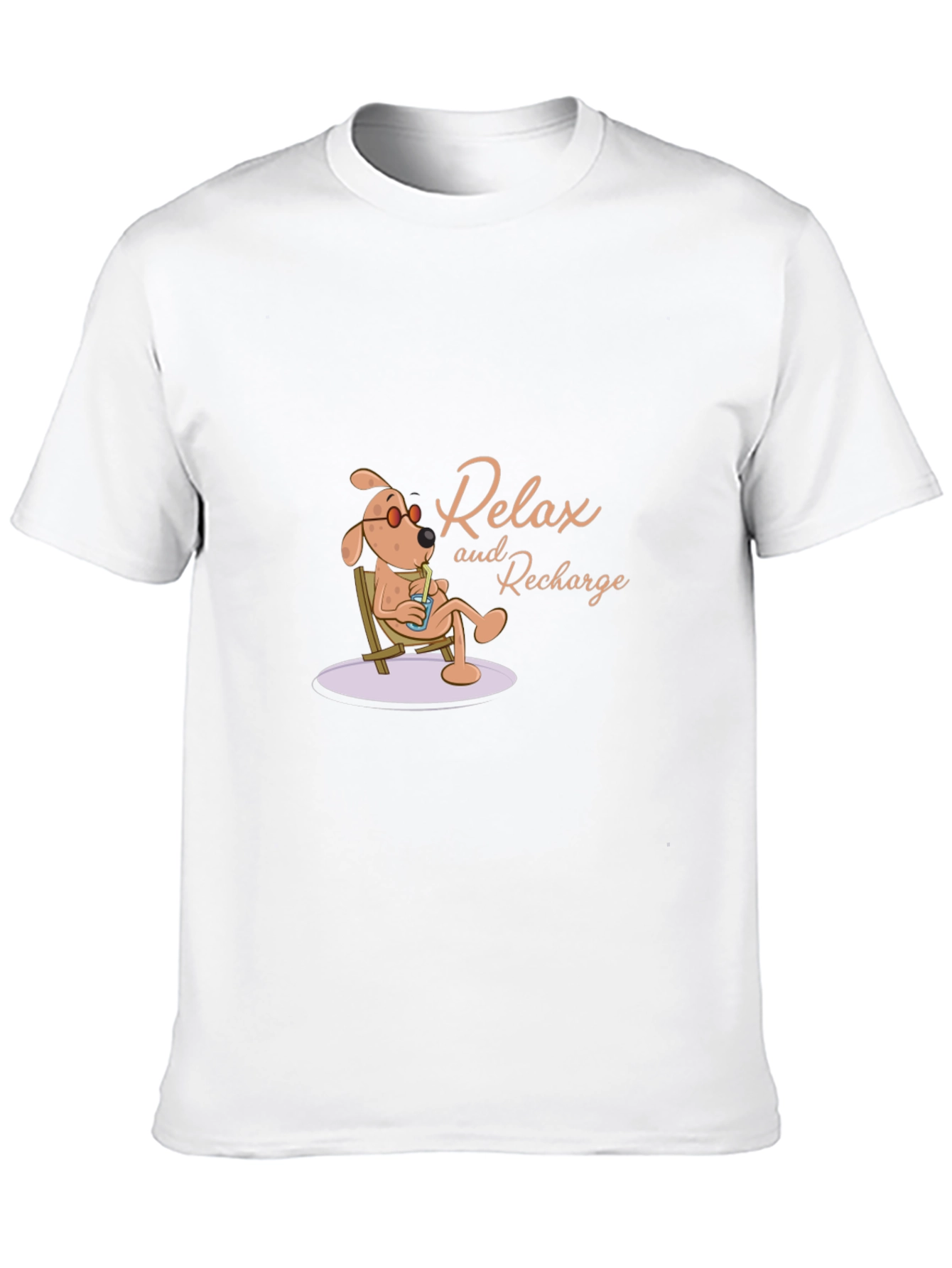 Relax and Recharge Graphic T-Shirt