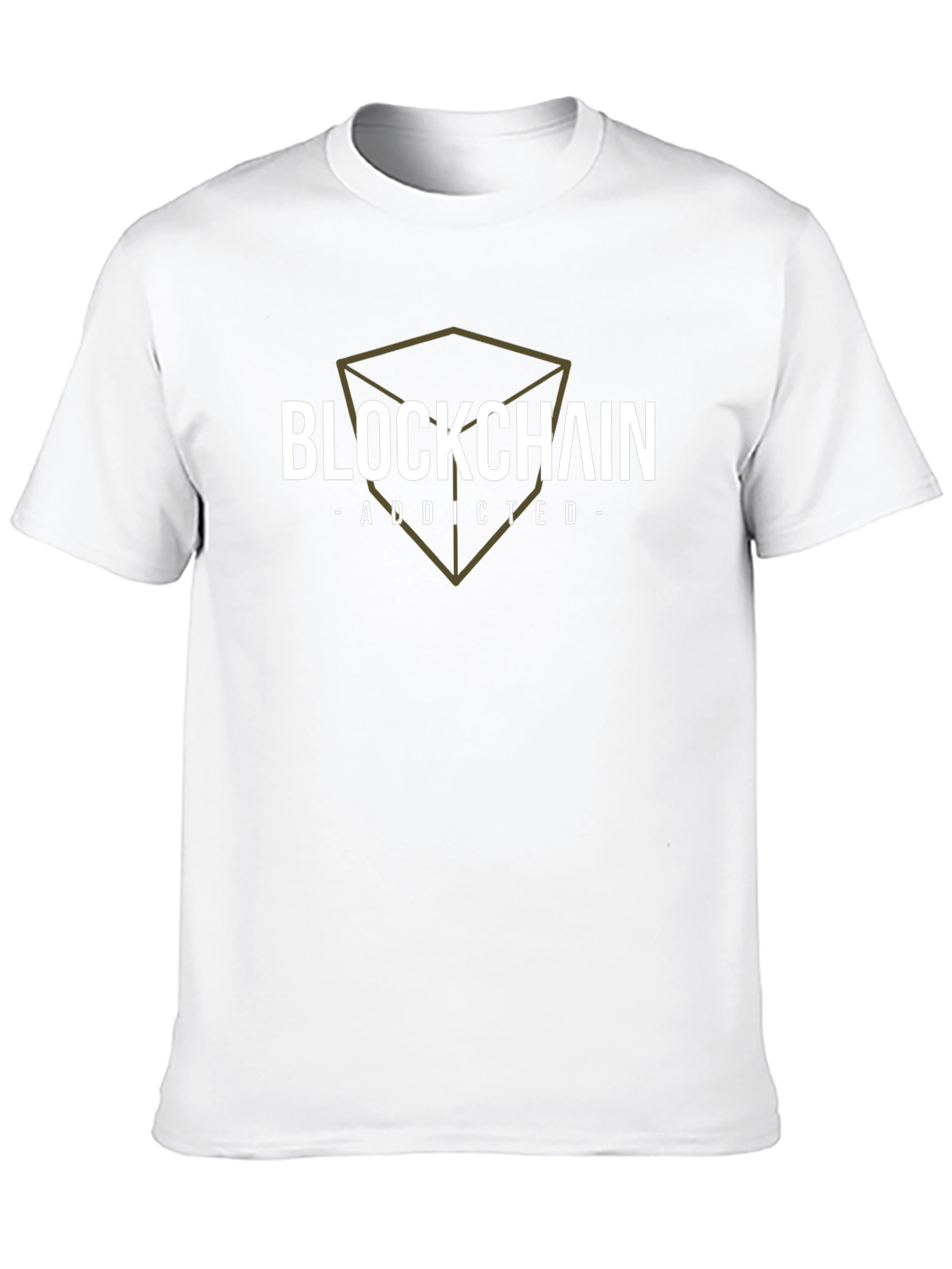 Blockchain Addicted Black T-Shirt