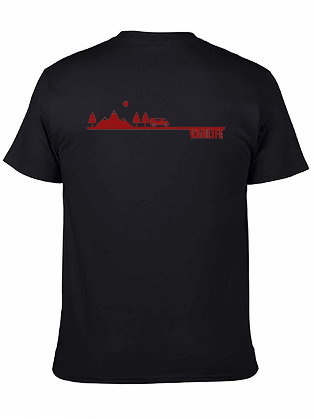 Vanlife Graphic Tee - Black