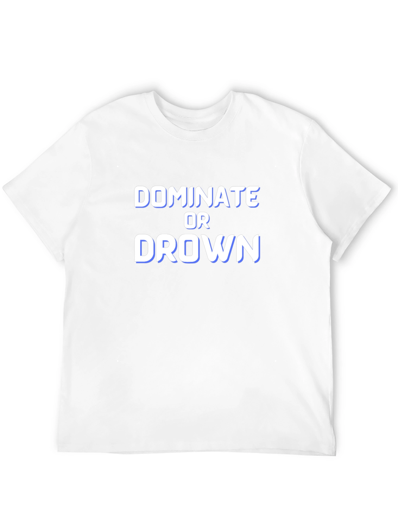 Dominate or Drown Black Graphic Tee
