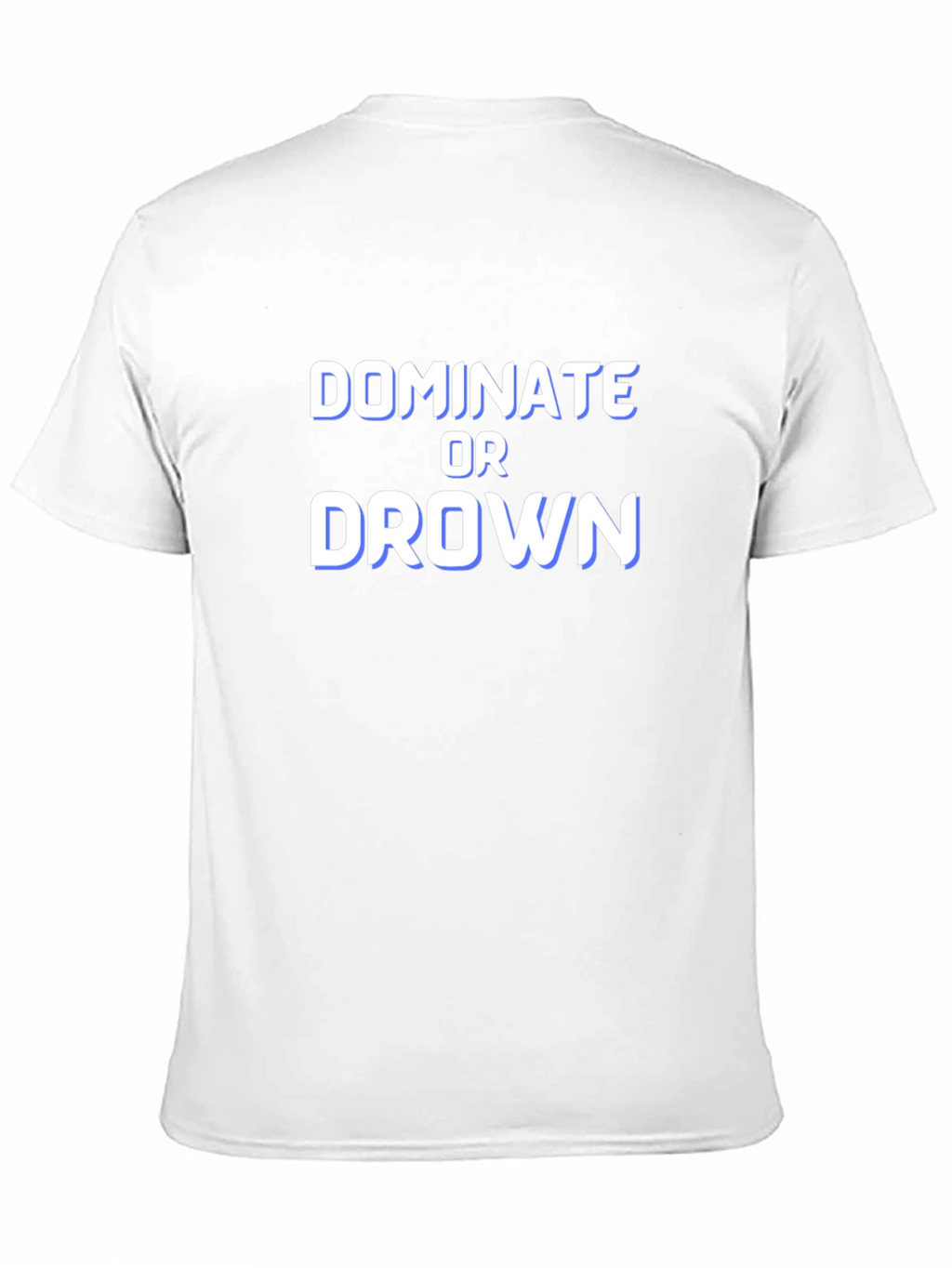 Dominate or Drown Black Graphic Tee