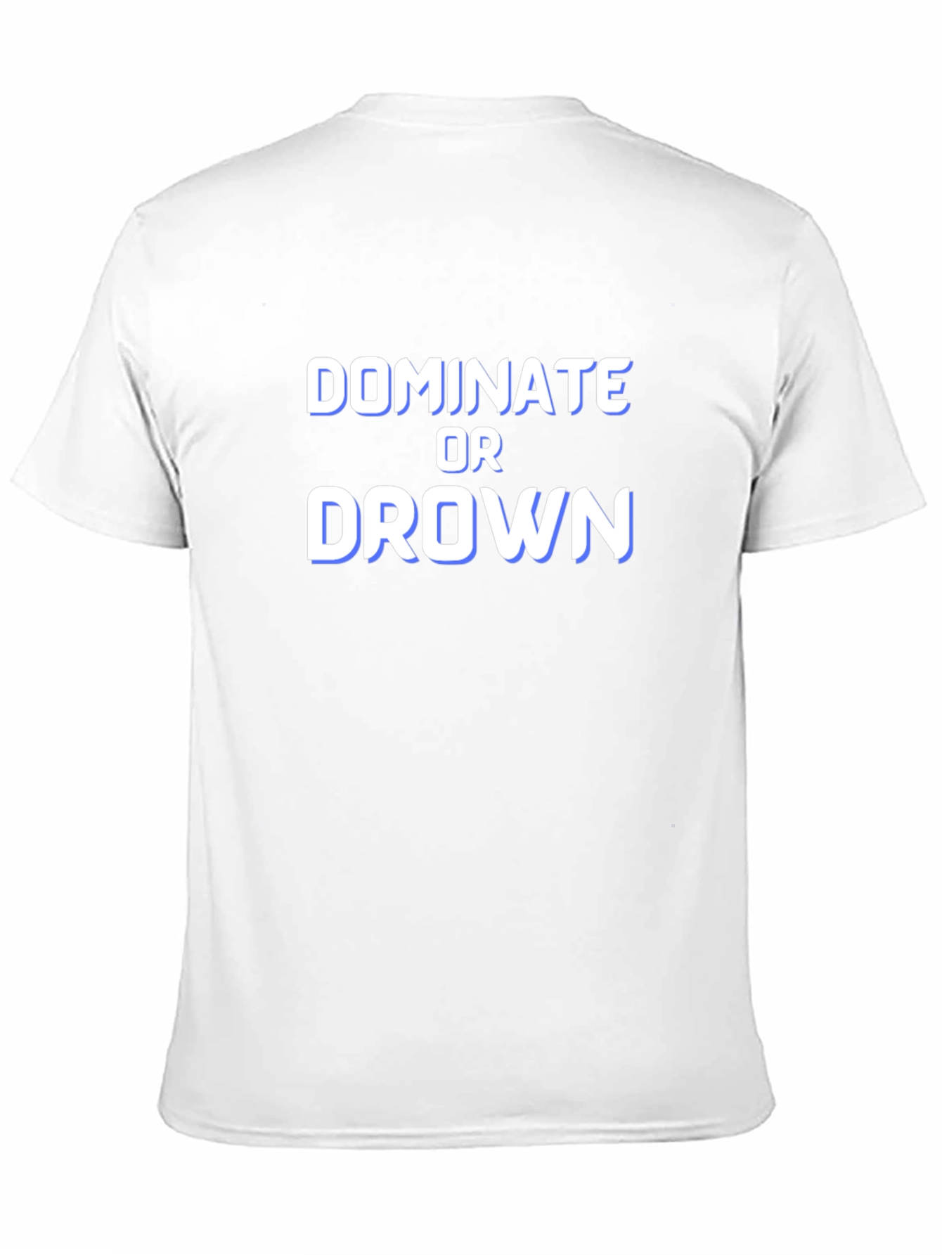 Dominate or Drown Black Graphic Tee