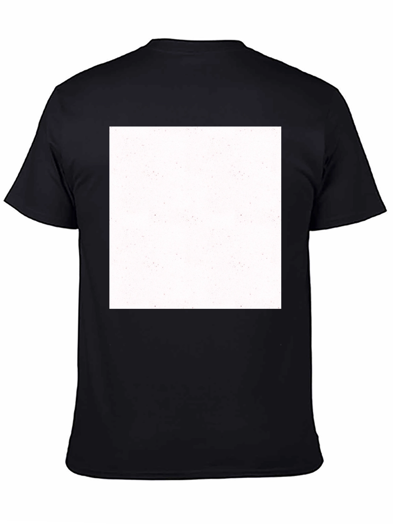 Blank Canvas Black T-Shirt - Customizable Style