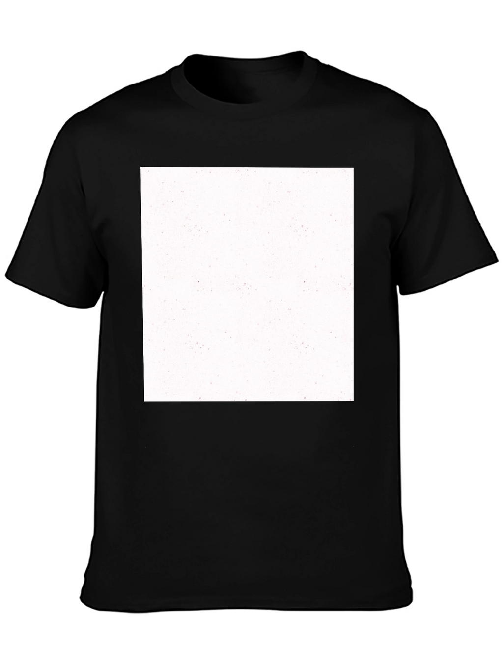 Blank Canvas Black T-Shirt - Customizable Style