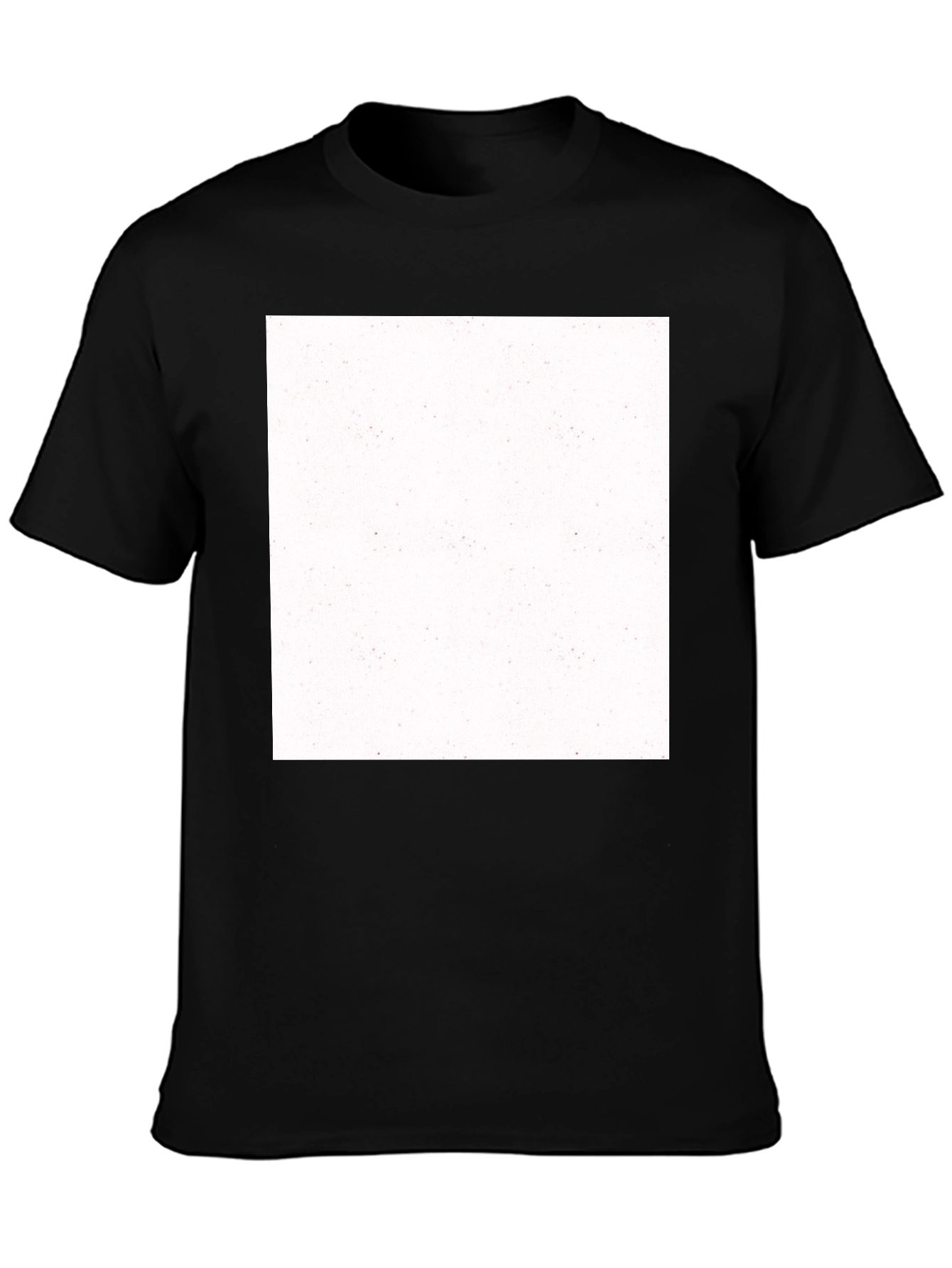 Blank Canvas Black T-Shirt - Customizable Style