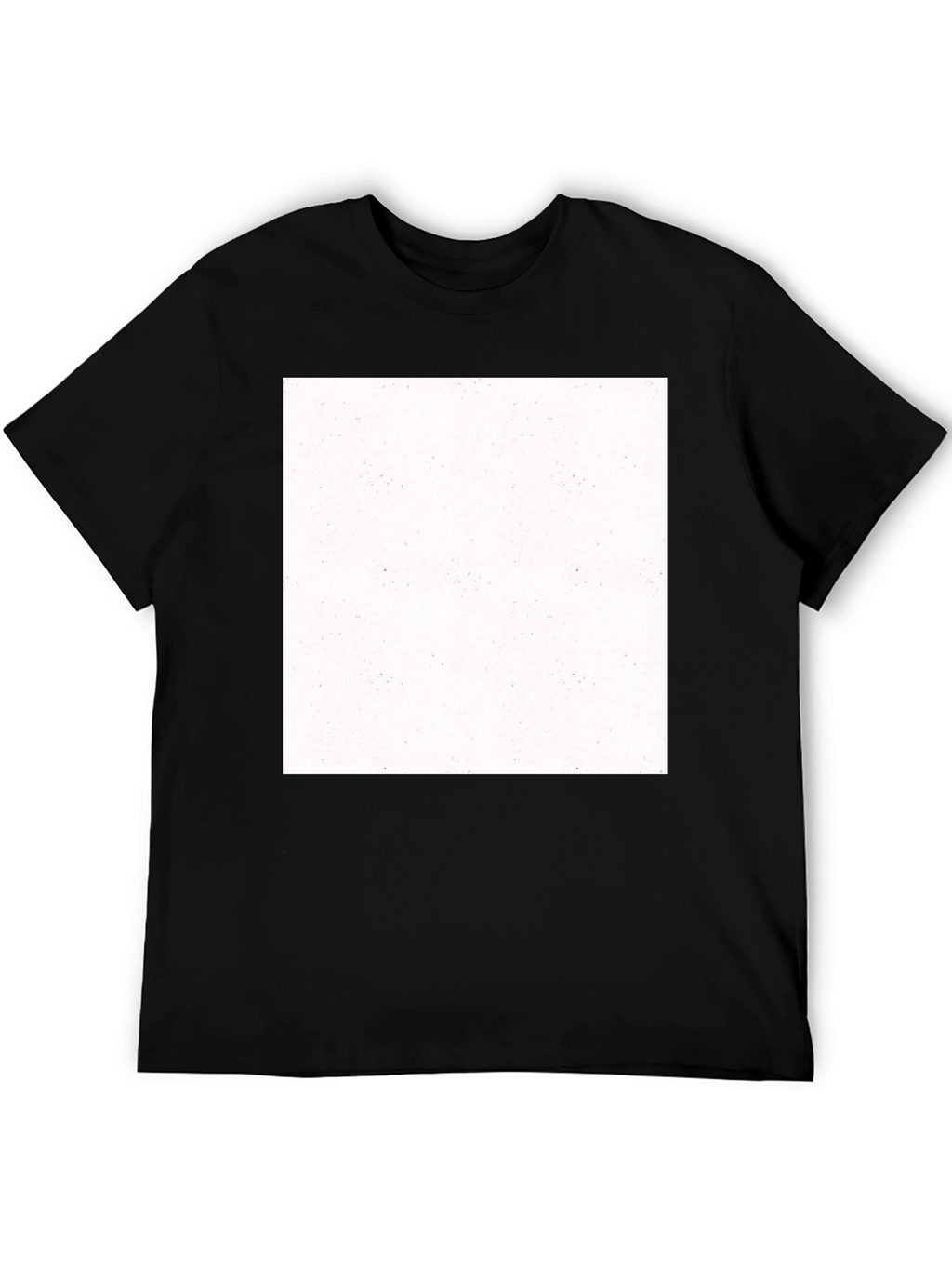 Blank Canvas Black T-Shirt - Customizable Style