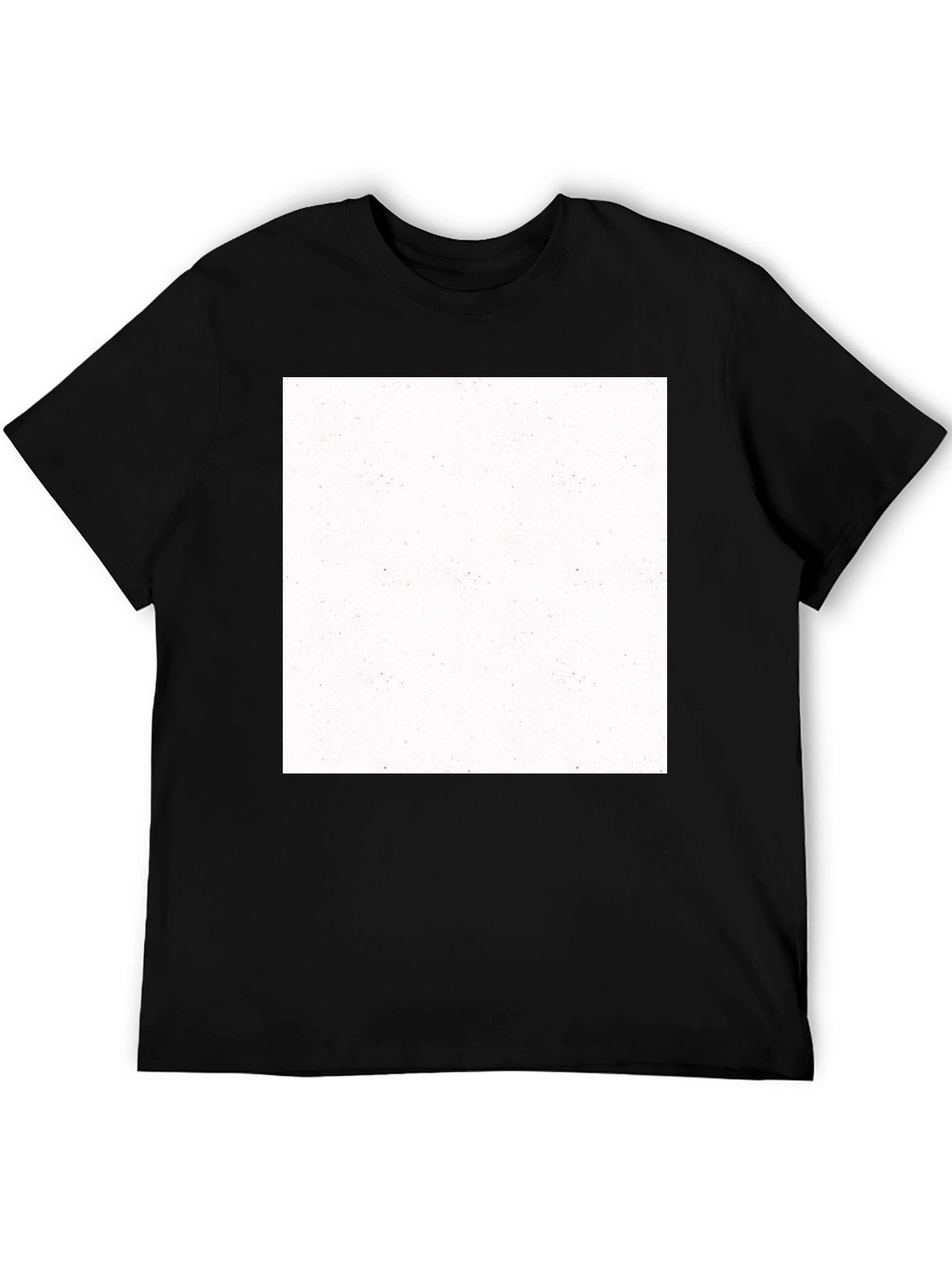 Blank Canvas Black T-Shirt - Customizable Style