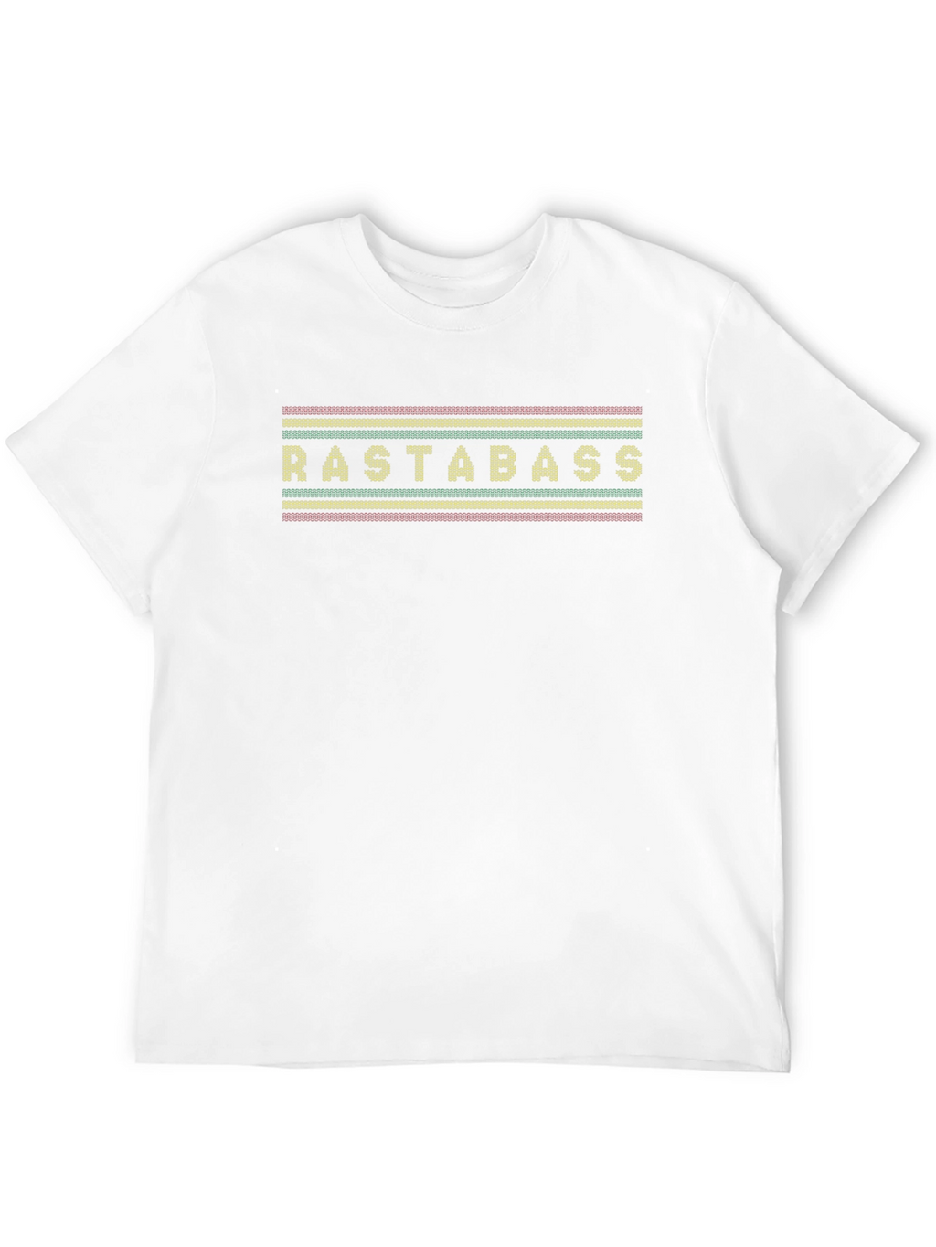 RastaBass Reggae T-Shirt - Red Yellow Green