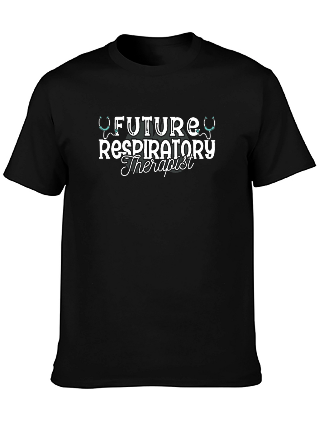 Future Respiratory Therapist Black T-Shirt
